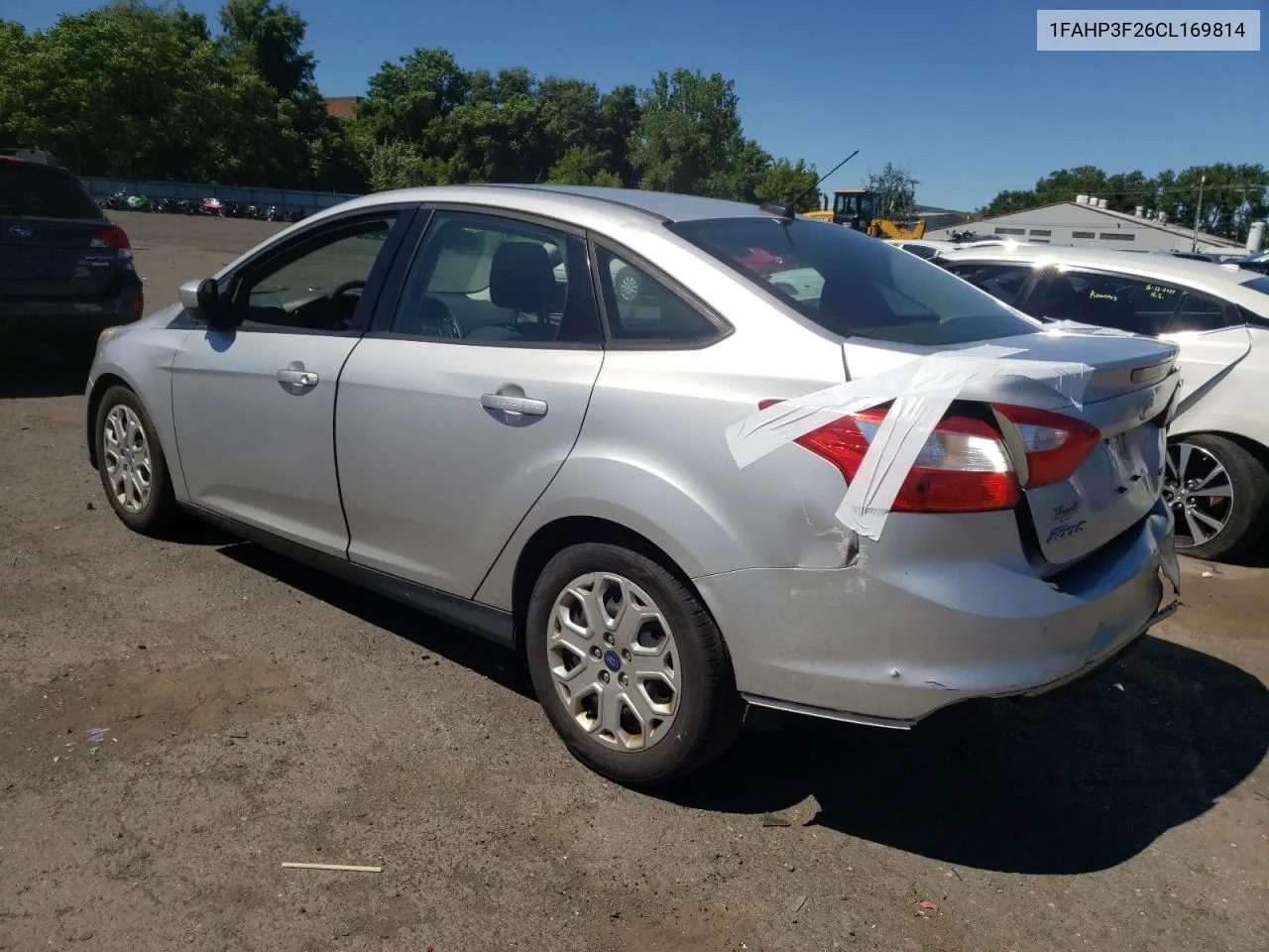 2012 Ford Focus Se VIN: 1FAHP3F26CL169814 Lot: 61011084