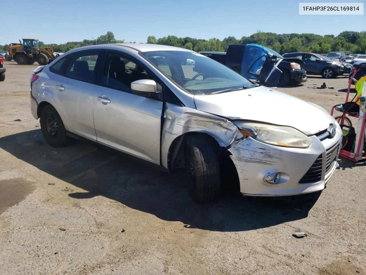 2012 Ford Focus Se VIN: 1FAHP3F26CL169814 Lot: 61011084