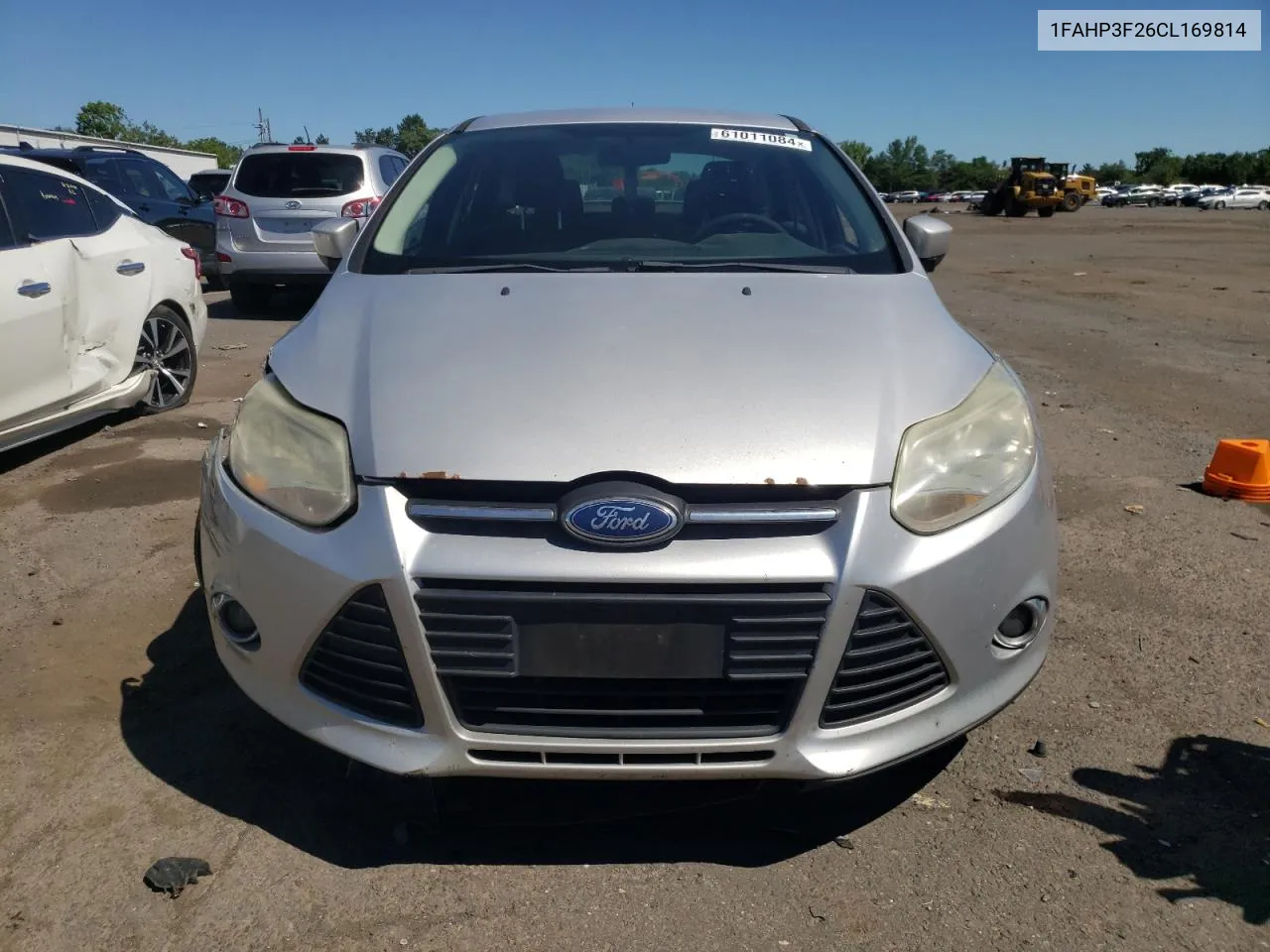 2012 Ford Focus Se VIN: 1FAHP3F26CL169814 Lot: 61011084