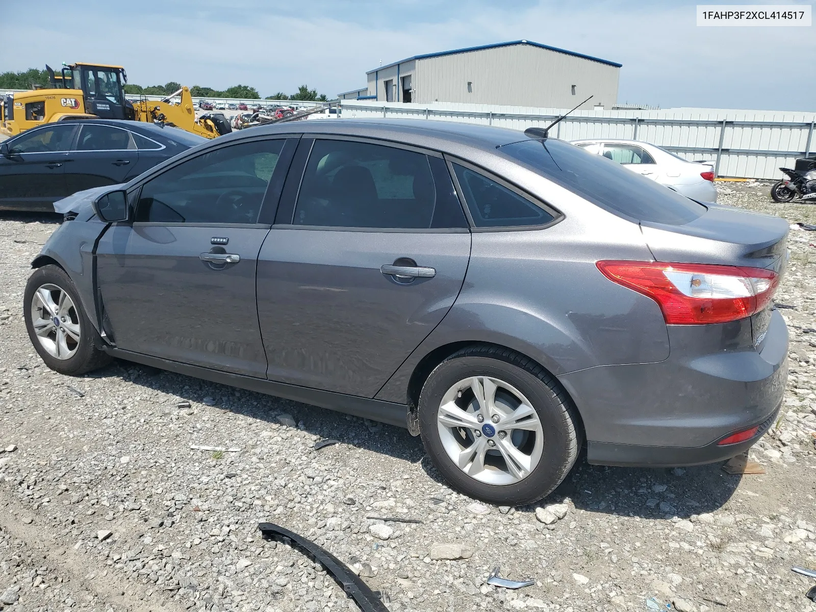 2012 Ford Focus Se VIN: 1FAHP3F2XCL414517 Lot: 61194314