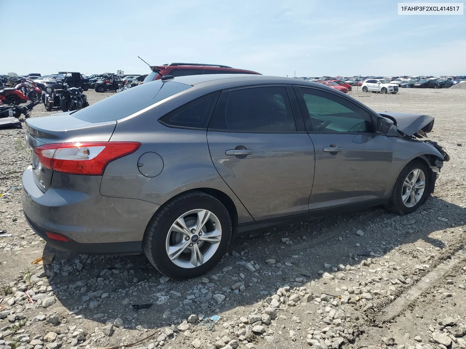 2012 Ford Focus Se VIN: 1FAHP3F2XCL414517 Lot: 61194314