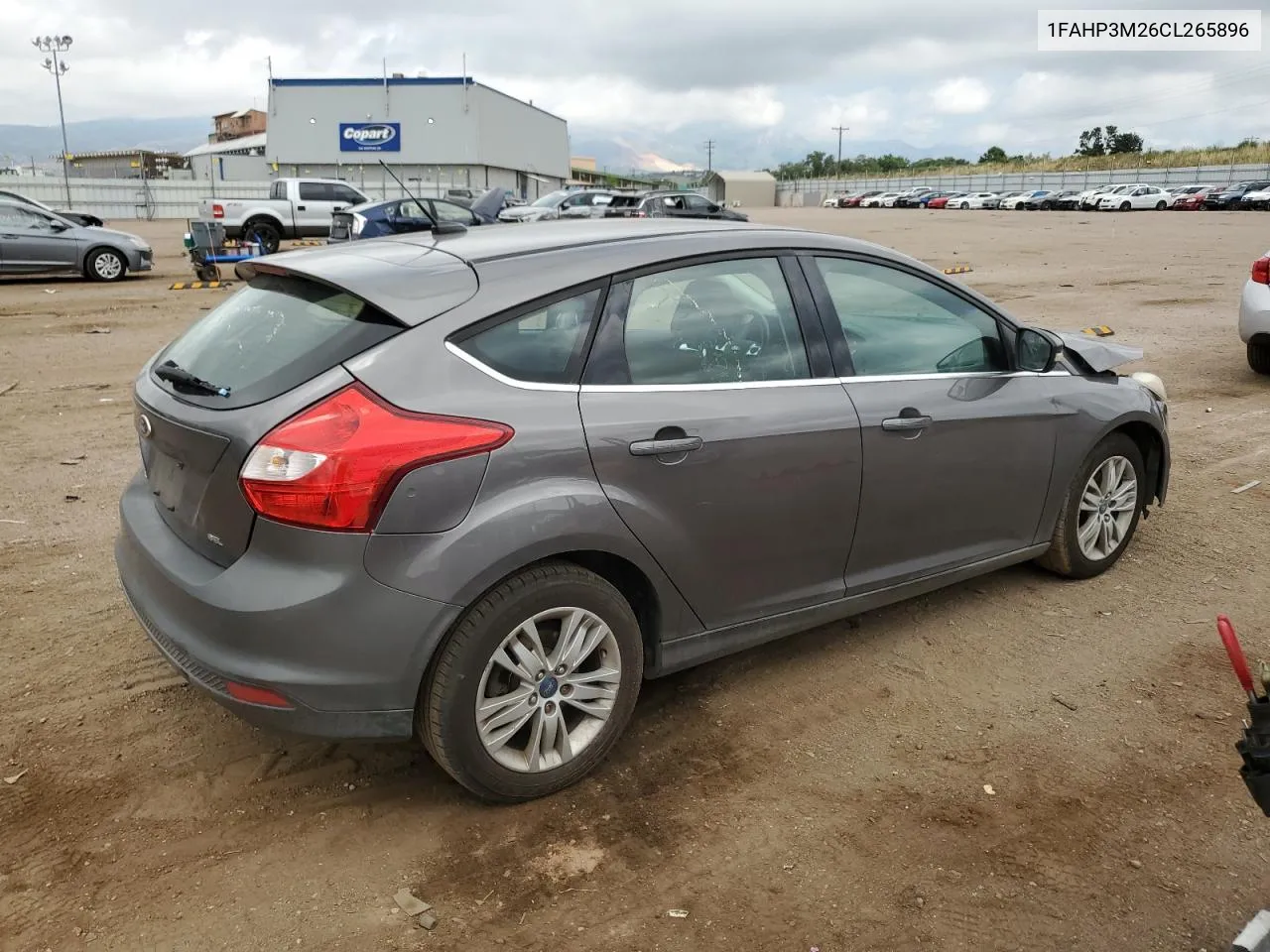 2012 Ford Focus Sel VIN: 1FAHP3M26CL265896 Lot: 61274654