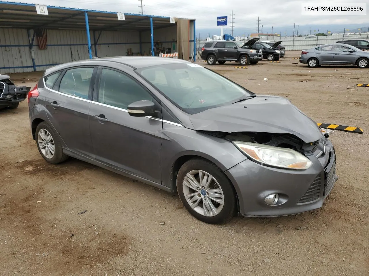 2012 Ford Focus Sel VIN: 1FAHP3M26CL265896 Lot: 61274654