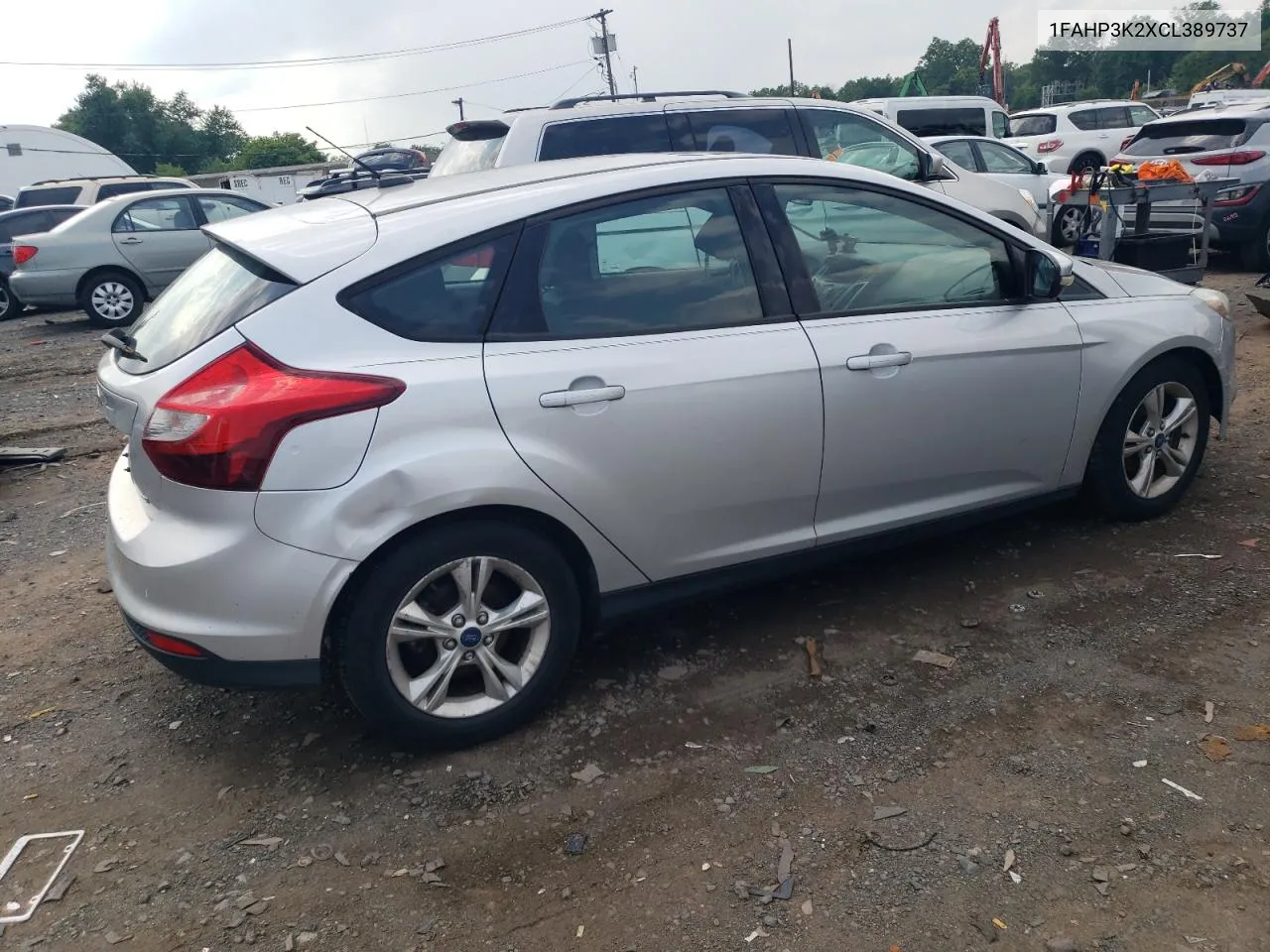 1FAHP3K2XCL389737 2012 Ford Focus Se