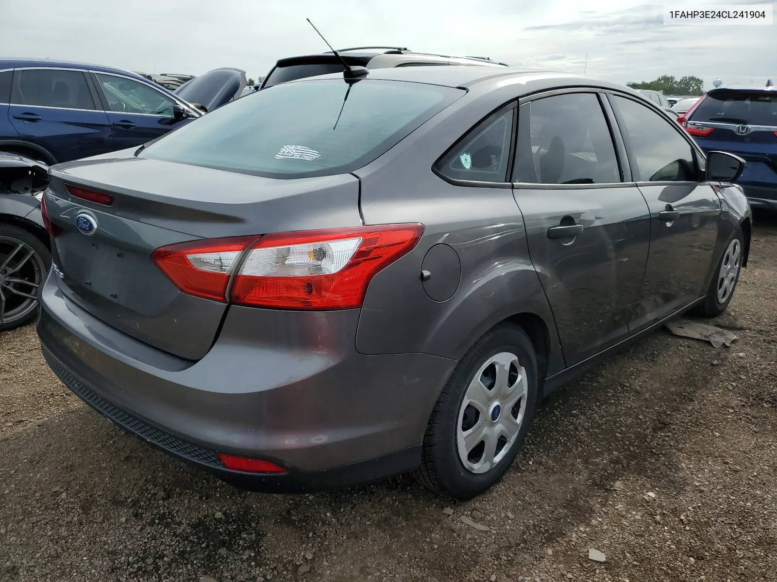 2012 Ford Focus S VIN: 1FAHP3E24CL241904 Lot: 62330614