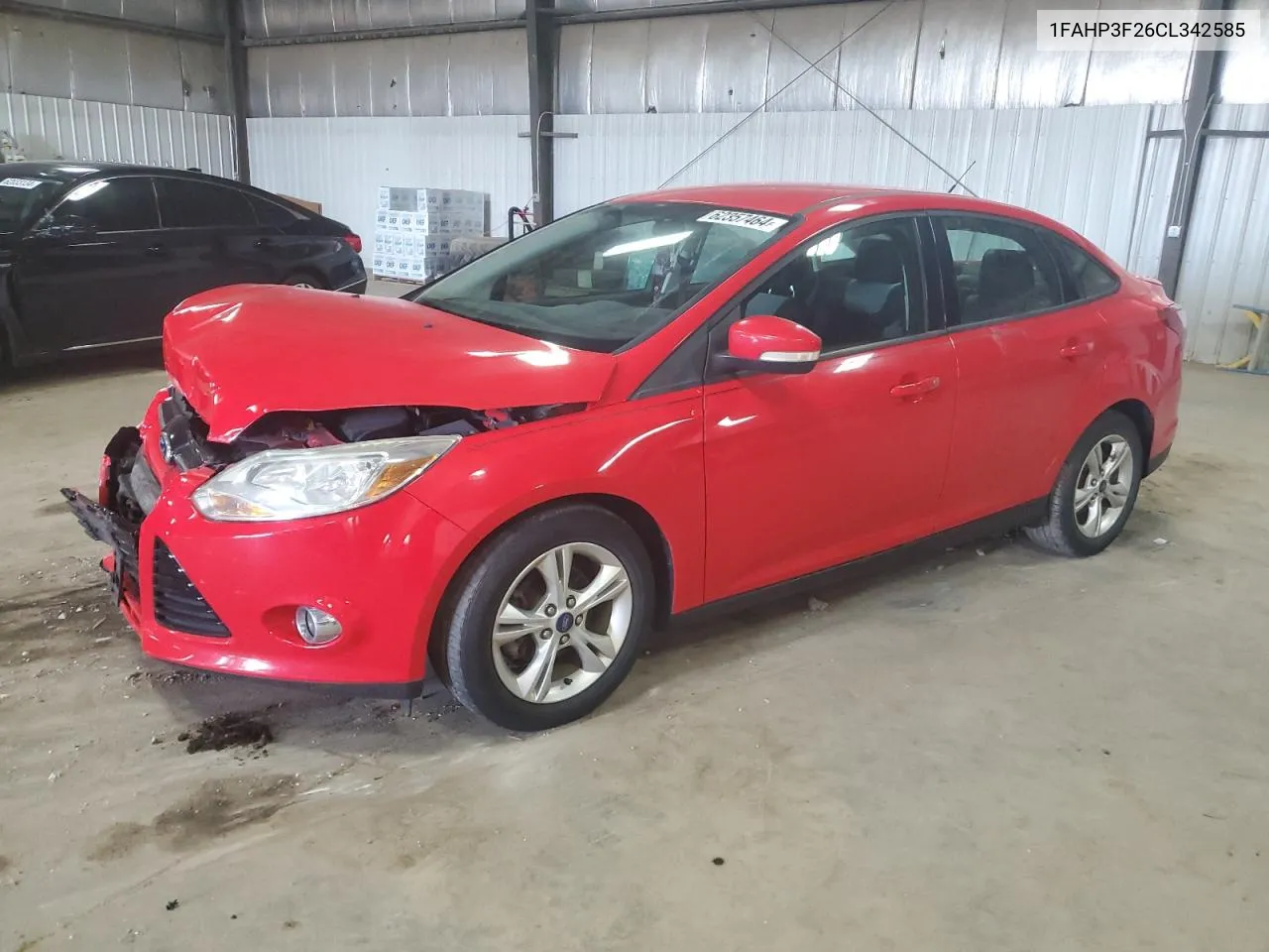 2012 Ford Focus Se VIN: 1FAHP3F26CL342585 Lot: 62357464