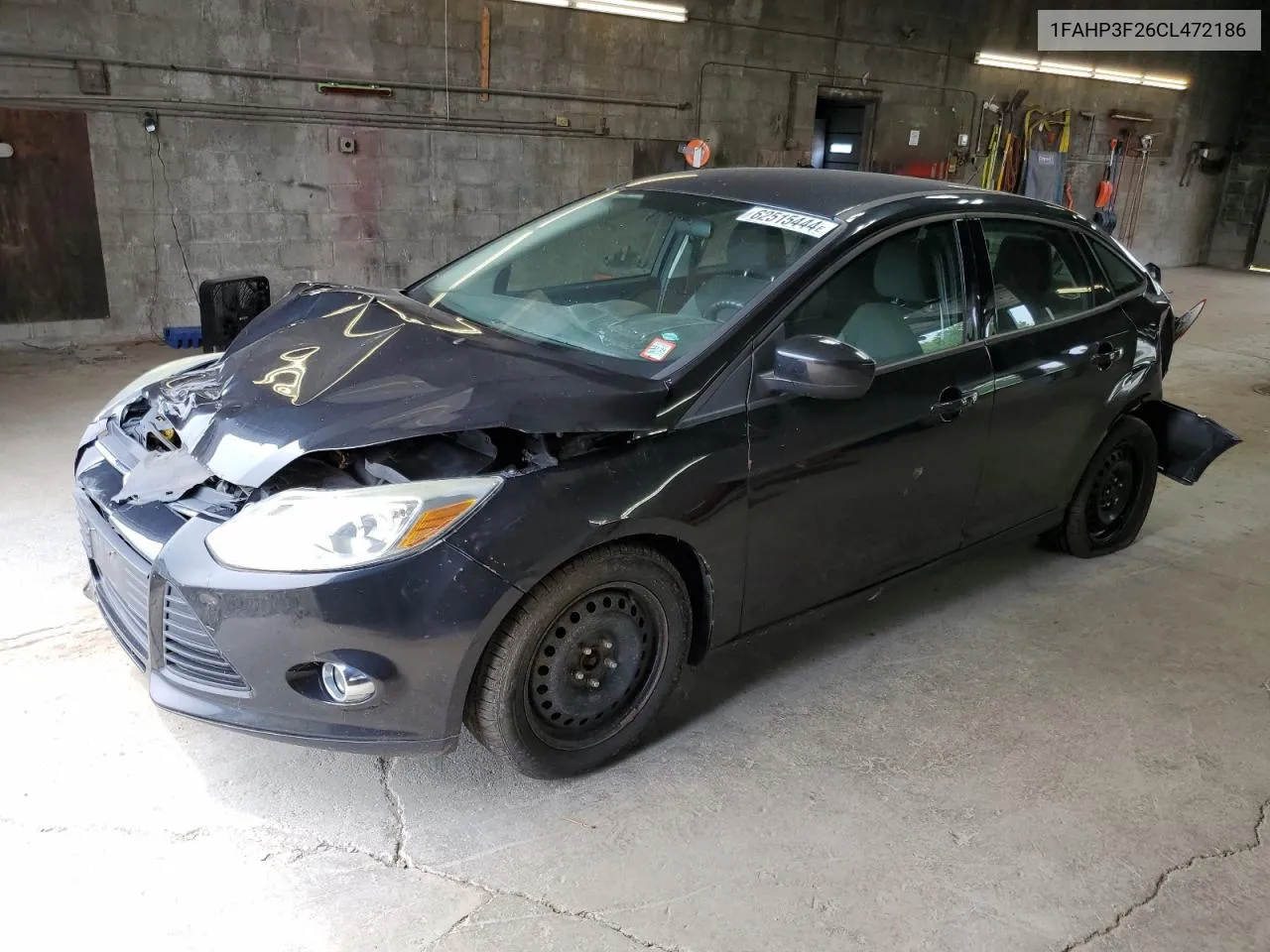 2012 Ford Focus Se VIN: 1FAHP3F26CL472186 Lot: 62515444