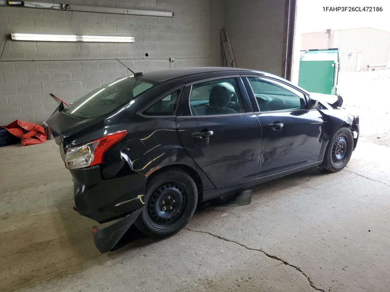 2012 Ford Focus Se VIN: 1FAHP3F26CL472186 Lot: 62515444