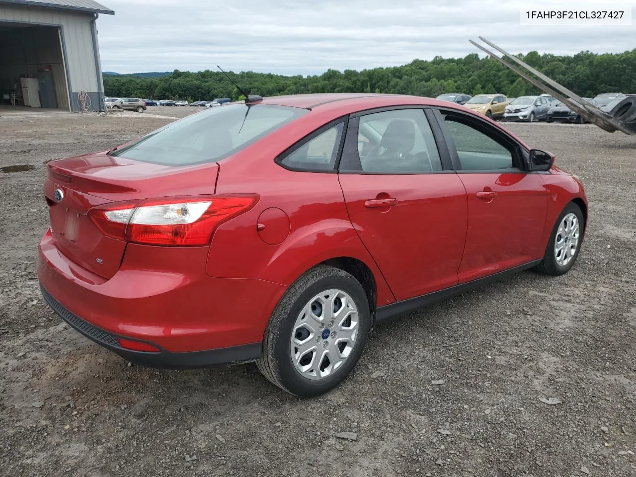 2012 Ford Focus Se VIN: 1FAHP3F21CL327427 Lot: 62804944