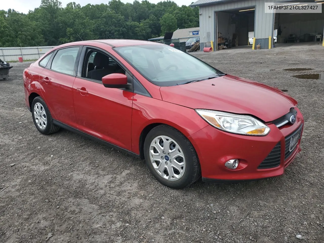 2012 Ford Focus Se VIN: 1FAHP3F21CL327427 Lot: 62804944