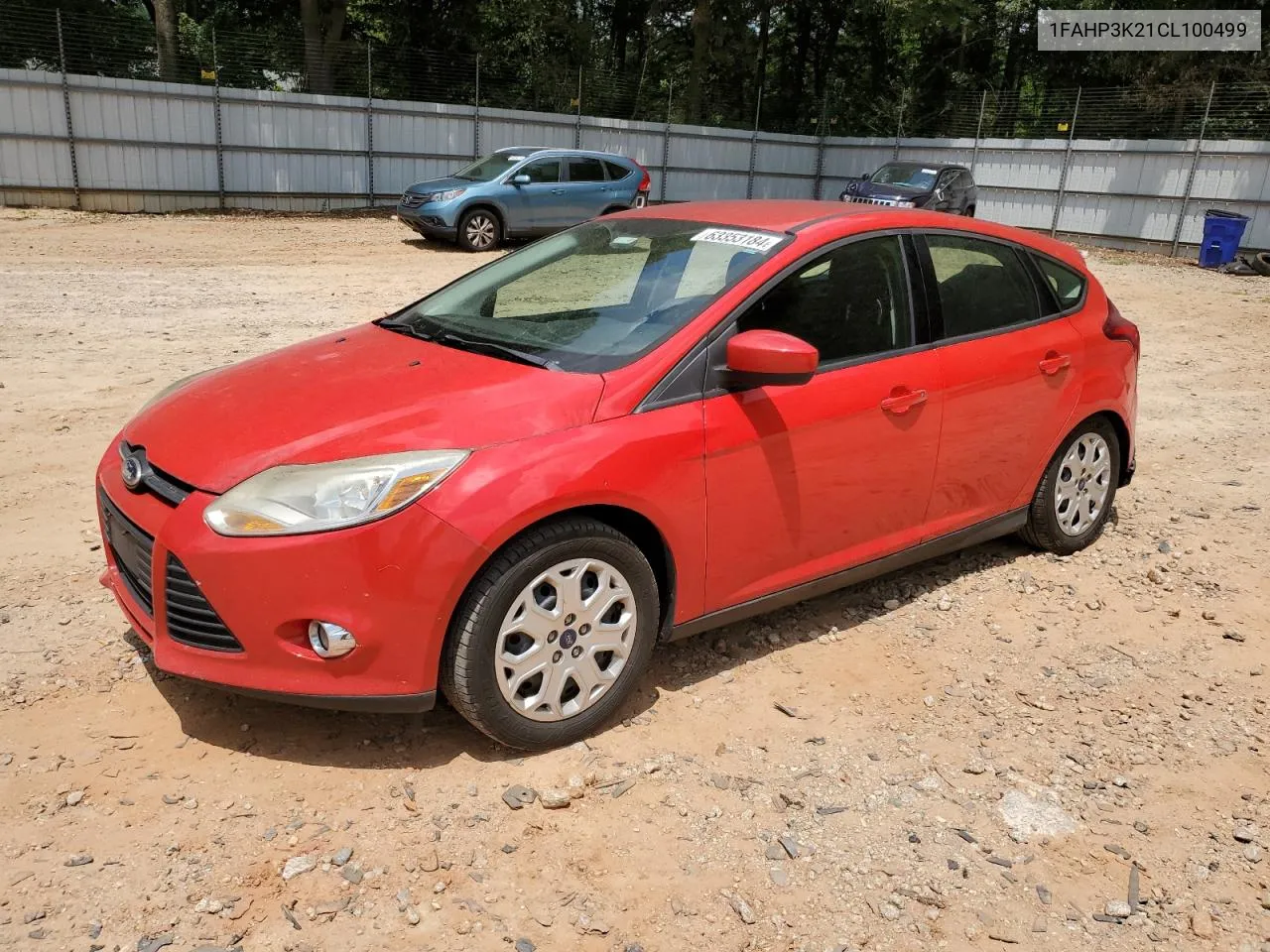 1FAHP3K21CL100499 2012 Ford Focus Se