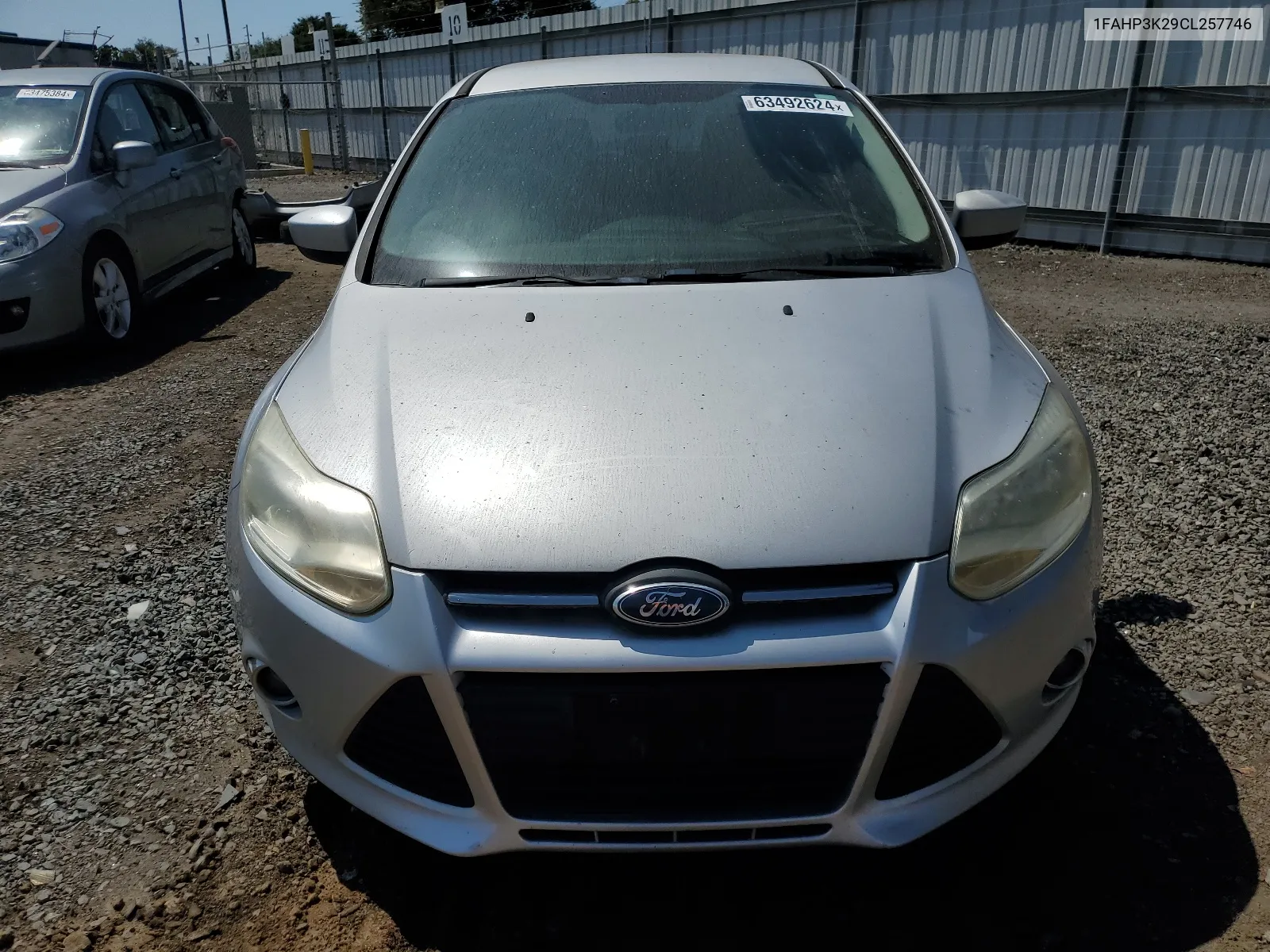 2012 Ford Focus Se VIN: 1FAHP3K29CL257746 Lot: 63492624