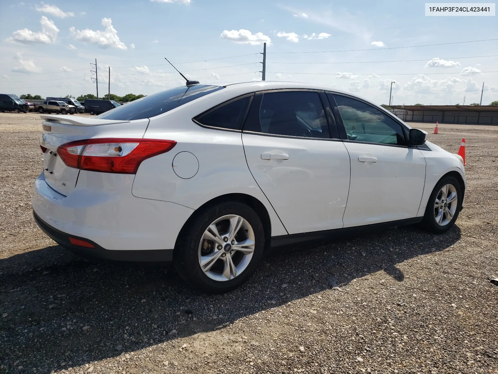 2012 Ford Focus Se VIN: 1FAHP3F24CL423441 Lot: 63850984