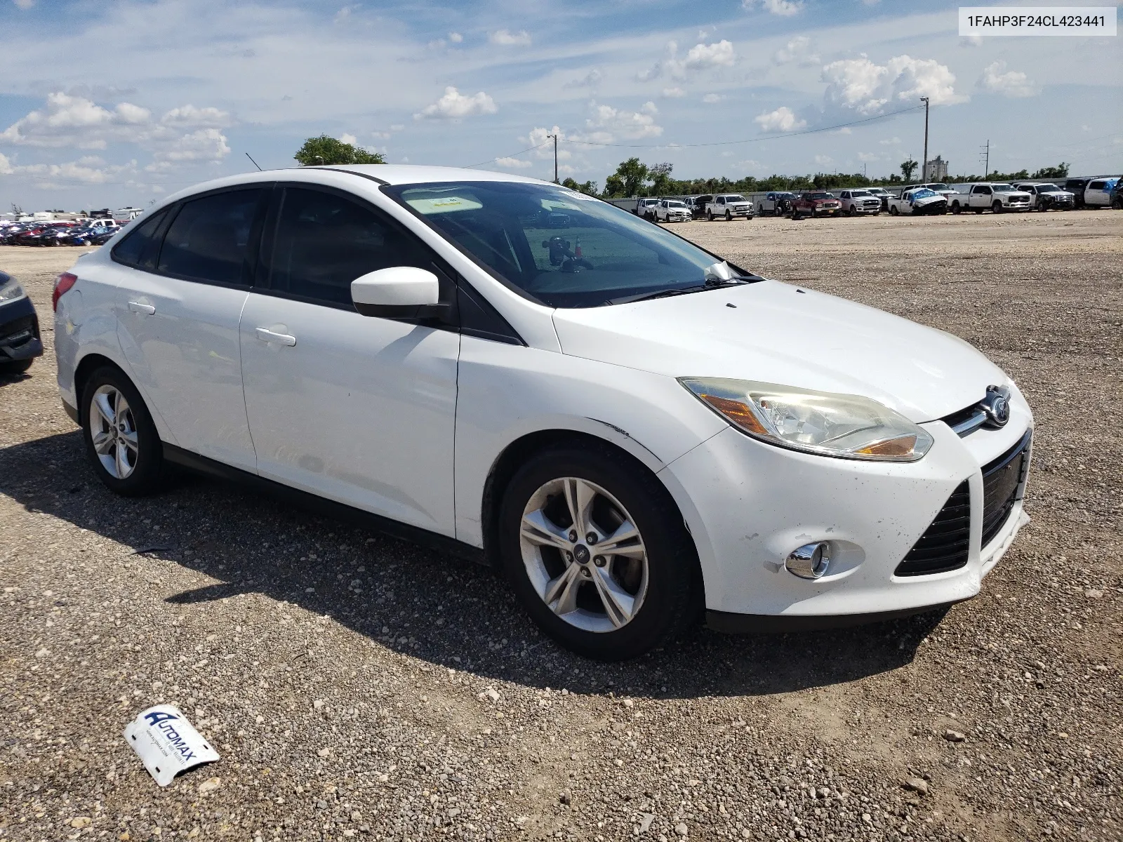 2012 Ford Focus Se VIN: 1FAHP3F24CL423441 Lot: 63850984