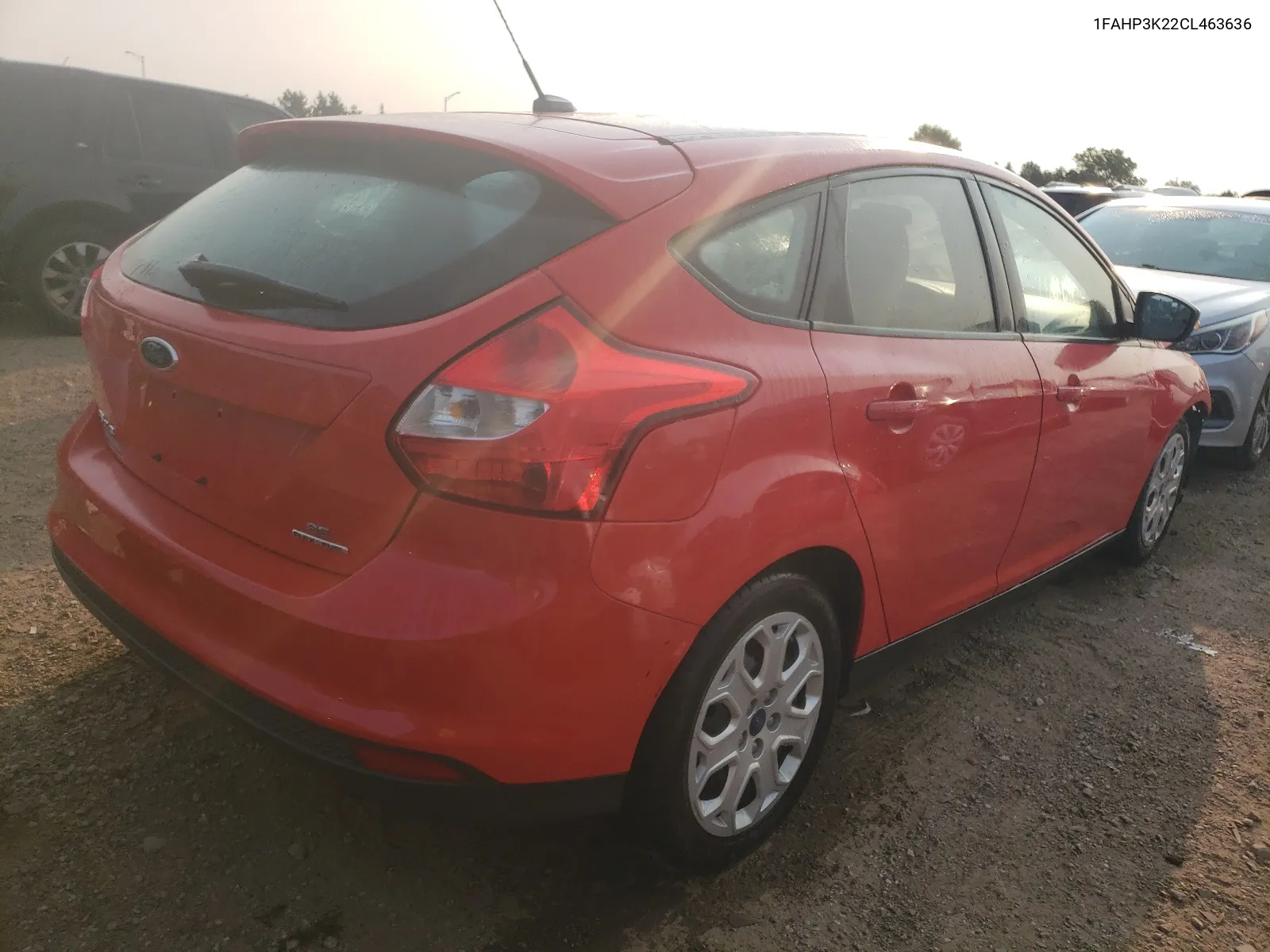 2012 Ford Focus Se VIN: 1FAHP3K22CL463636 Lot: 64102174