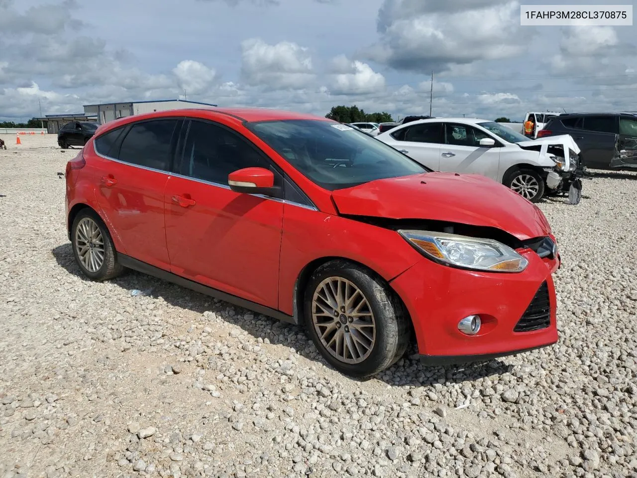 2012 Ford Focus Sel VIN: 1FAHP3M28CL370875 Lot: 64183564