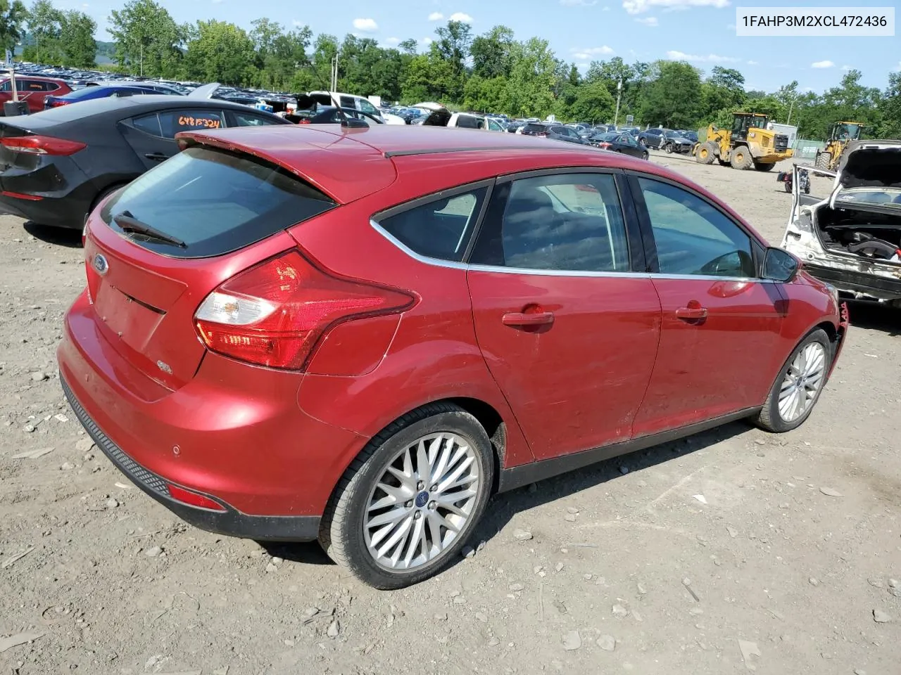 2012 Ford Focus Sel VIN: 1FAHP3M2XCL472436 Lot: 64404094