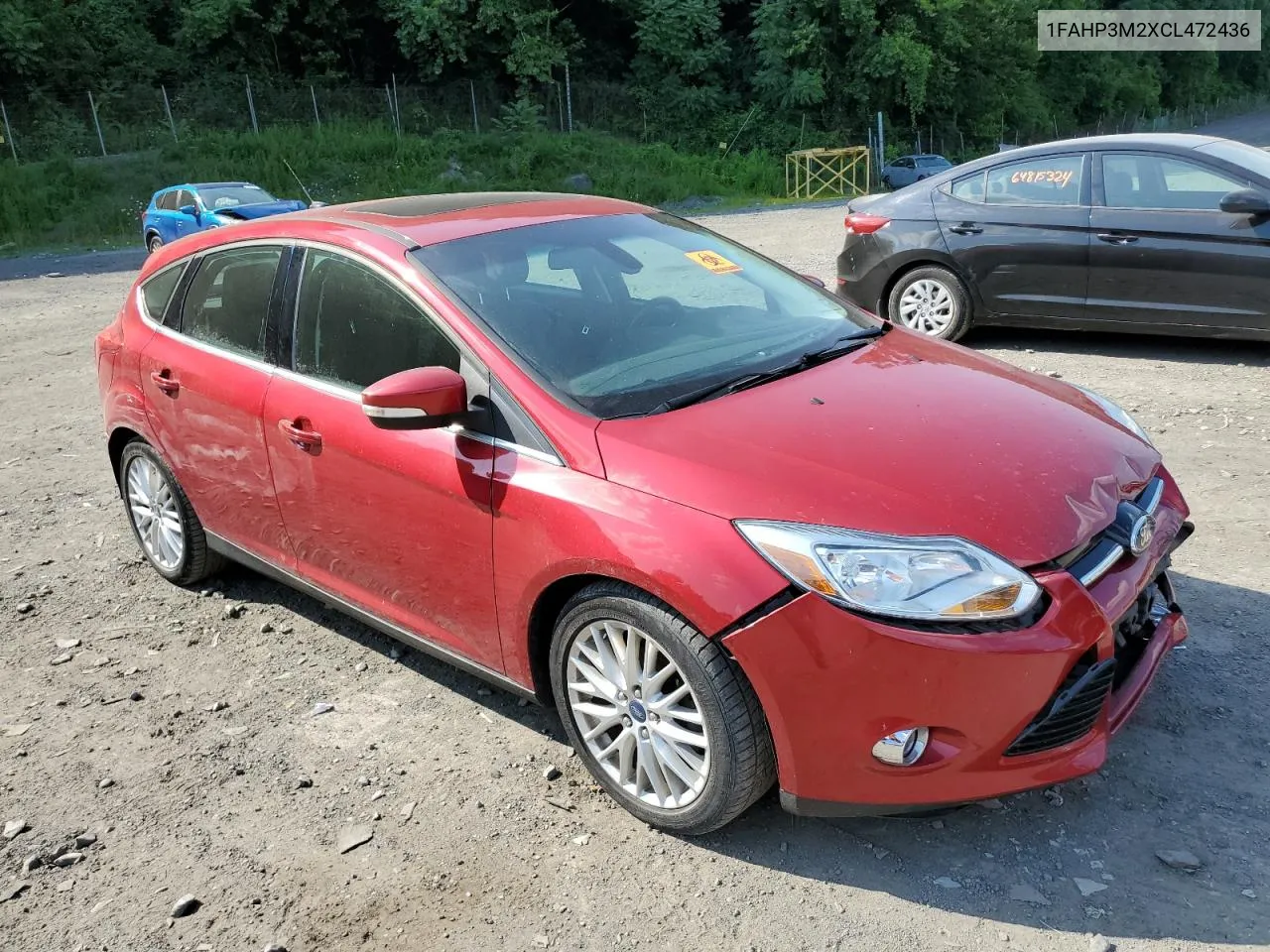 2012 Ford Focus Sel VIN: 1FAHP3M2XCL472436 Lot: 64404094