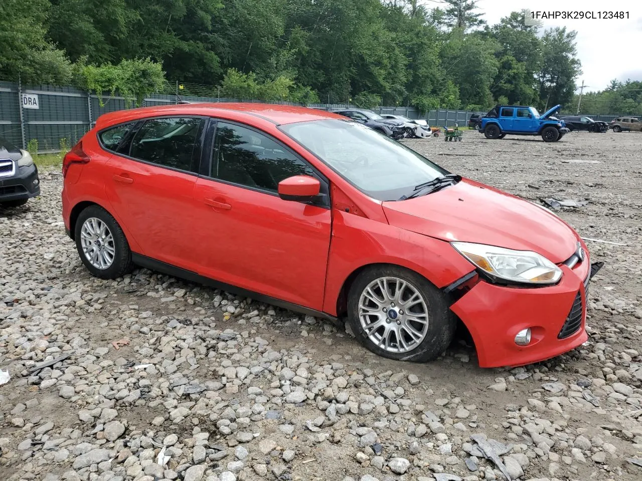 2012 Ford Focus Se VIN: 1FAHP3K29CL123481 Lot: 64628124