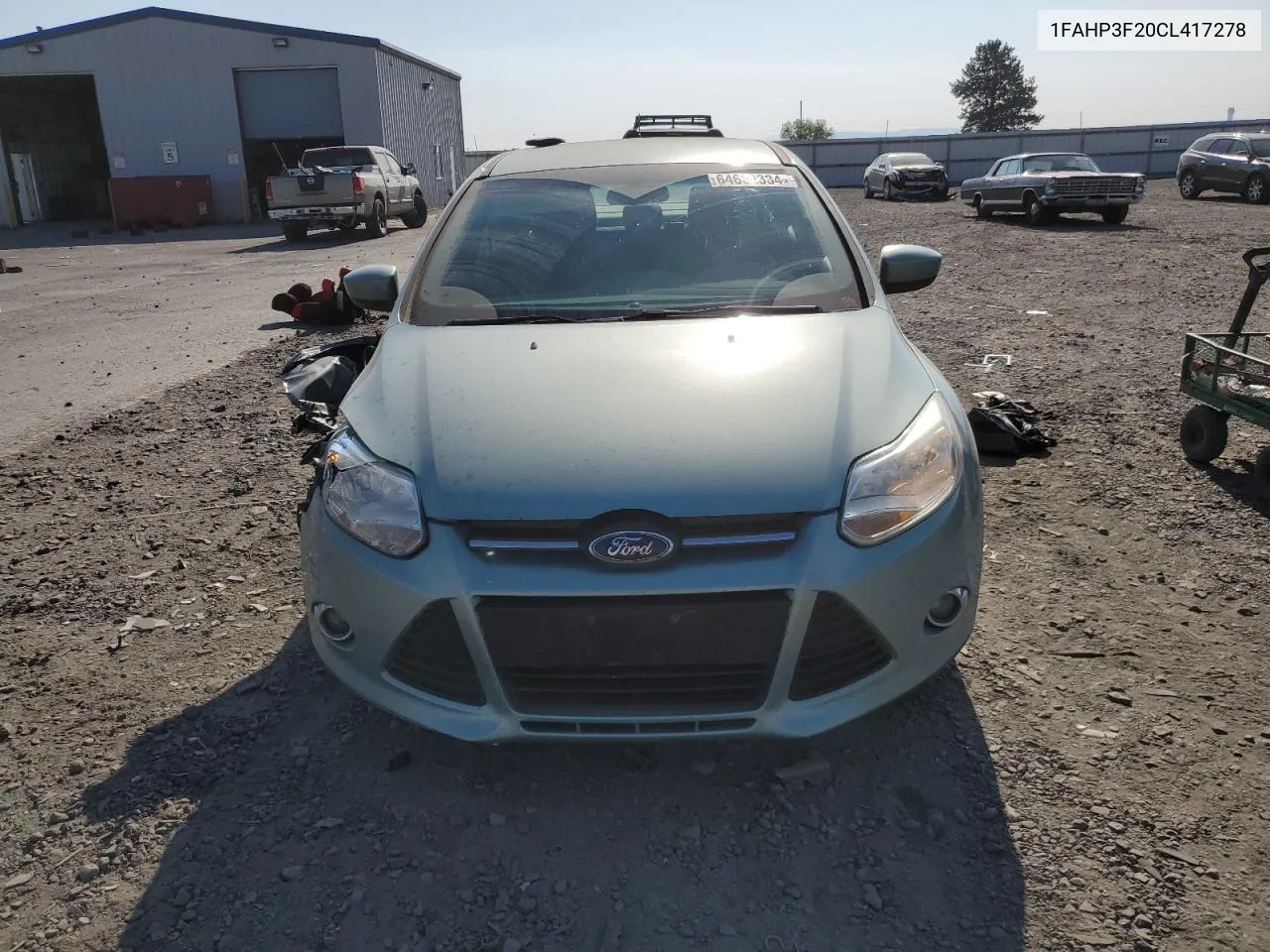 1FAHP3F20CL417278 2012 Ford Focus Se