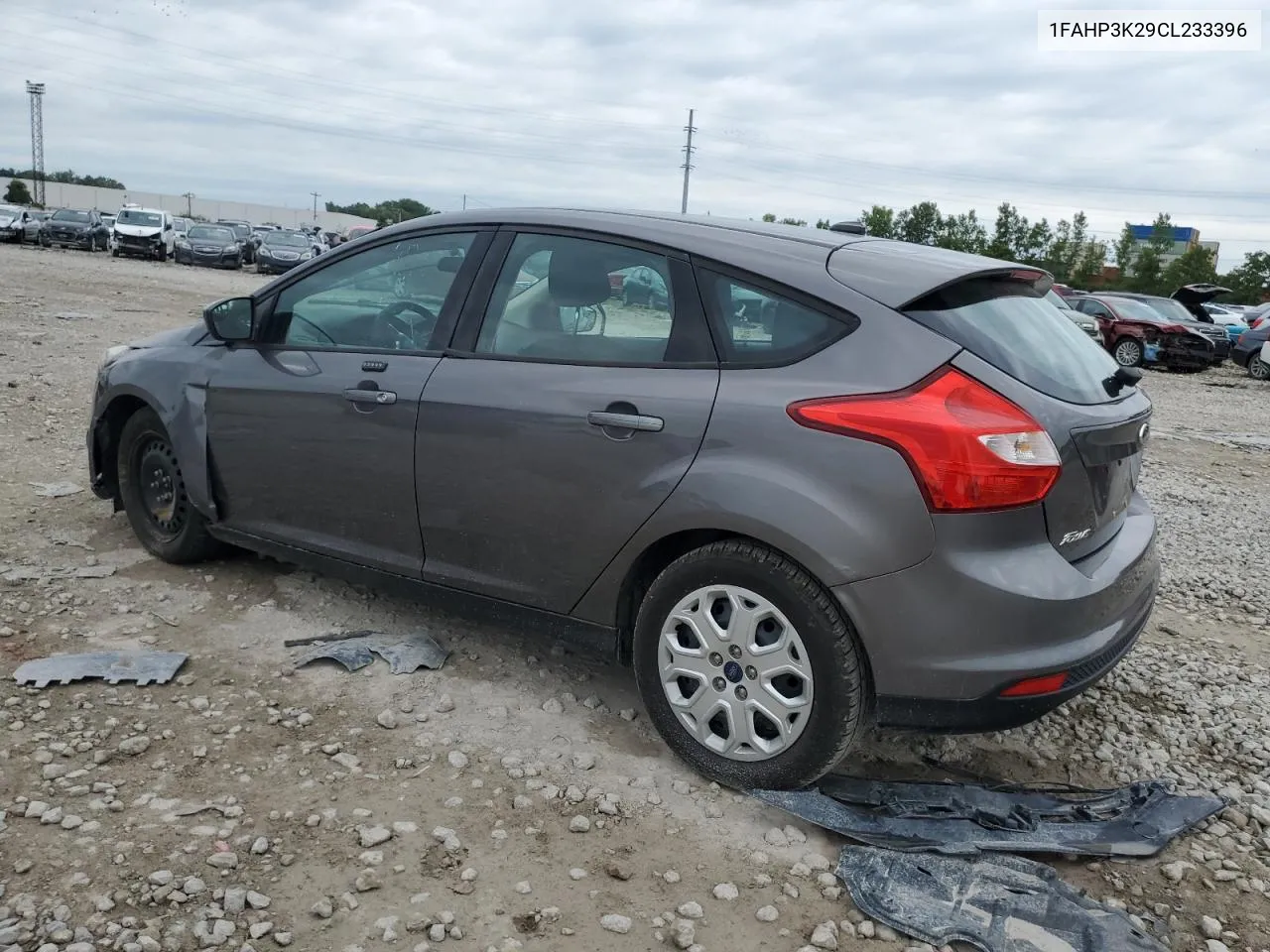 2012 Ford Focus Se VIN: 1FAHP3K29CL233396 Lot: 65662234