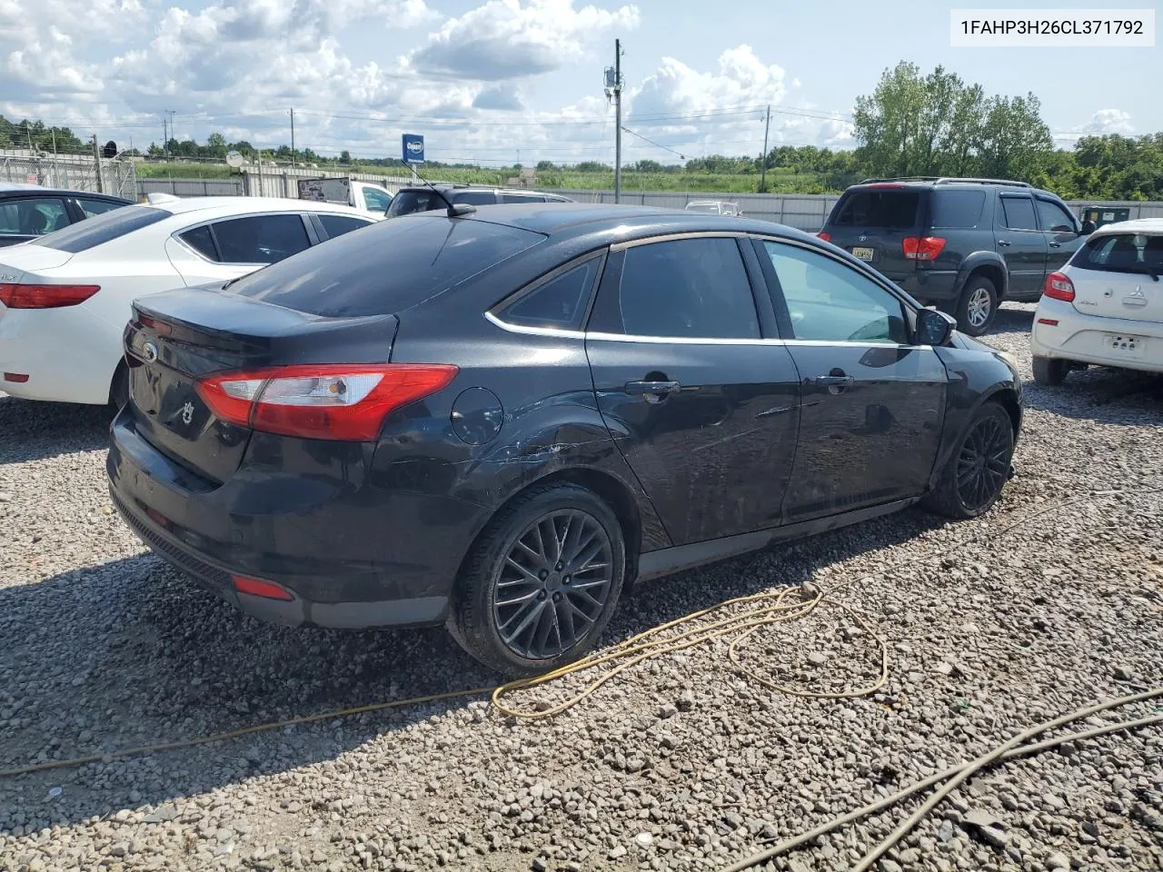 2012 Ford Focus Sel VIN: 1FAHP3H26CL371792 Lot: 65859784