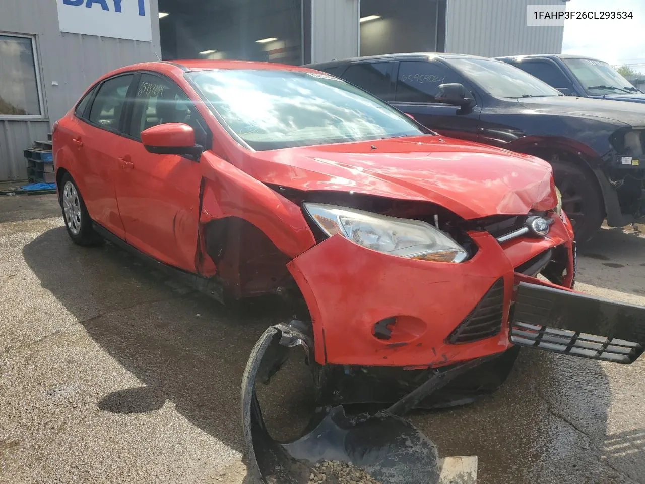 2012 Ford Focus Se VIN: 1FAHP3F26CL293534 Lot: 65937234