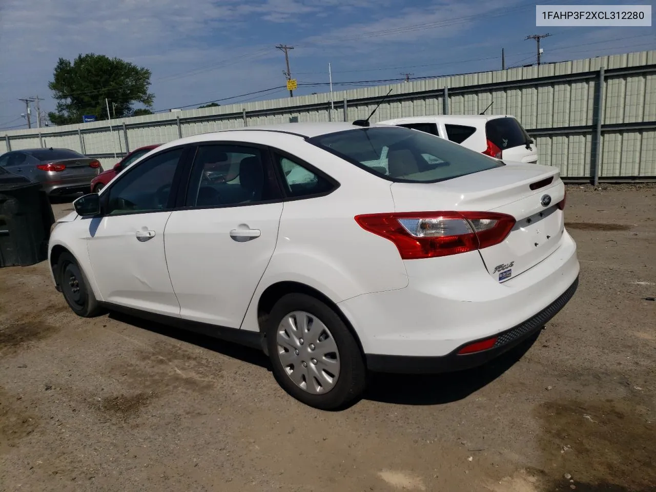 1FAHP3F2XCL312280 2012 Ford Focus Se