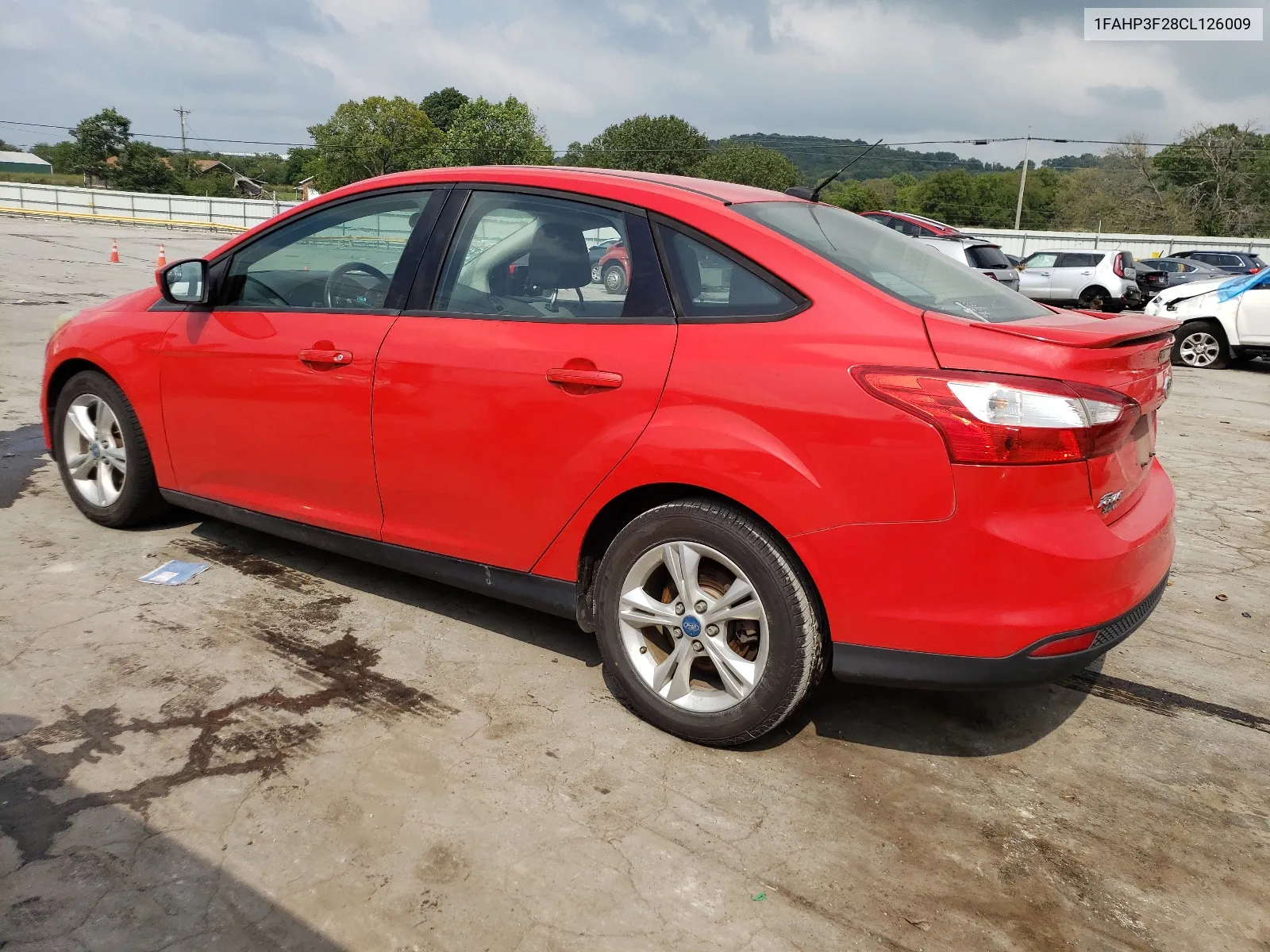 2012 Ford Focus Se VIN: 1FAHP3F28CL126009 Lot: 66075114