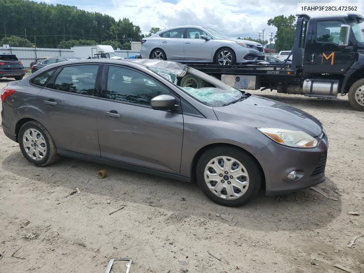 2012 Ford Focus Se VIN: 1FAHP3F28CL472562 Lot: 66220154