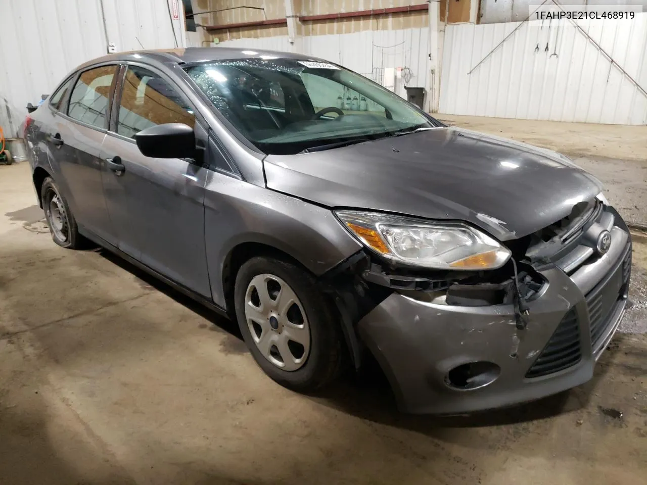 1FAHP3E21CL468919 2012 Ford Focus S