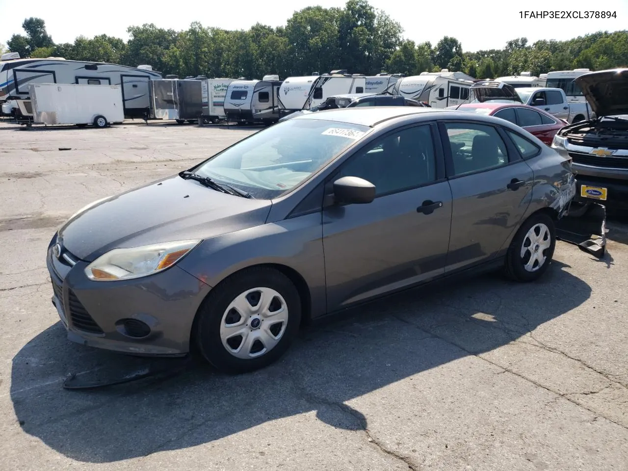 2012 Ford Focus S VIN: 1FAHP3E2XCL378894 Lot: 66417364