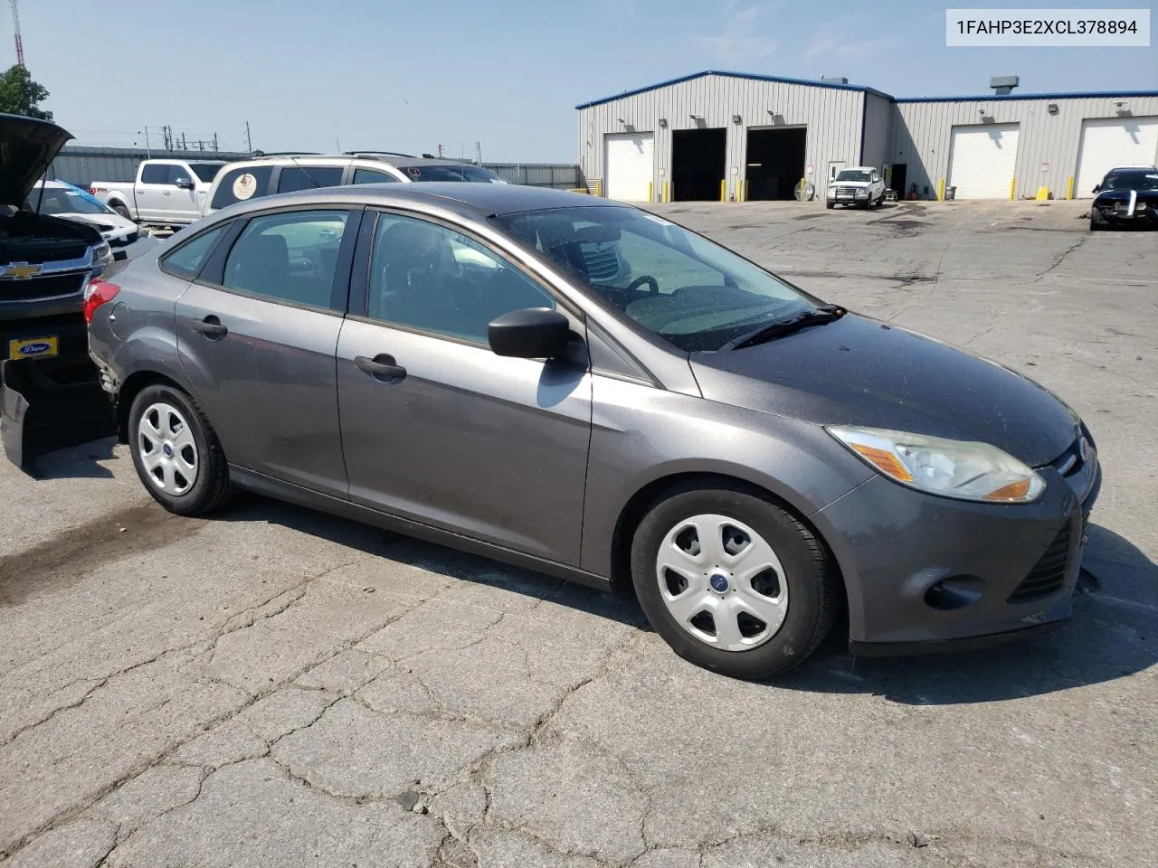 2012 Ford Focus S VIN: 1FAHP3E2XCL378894 Lot: 66417364