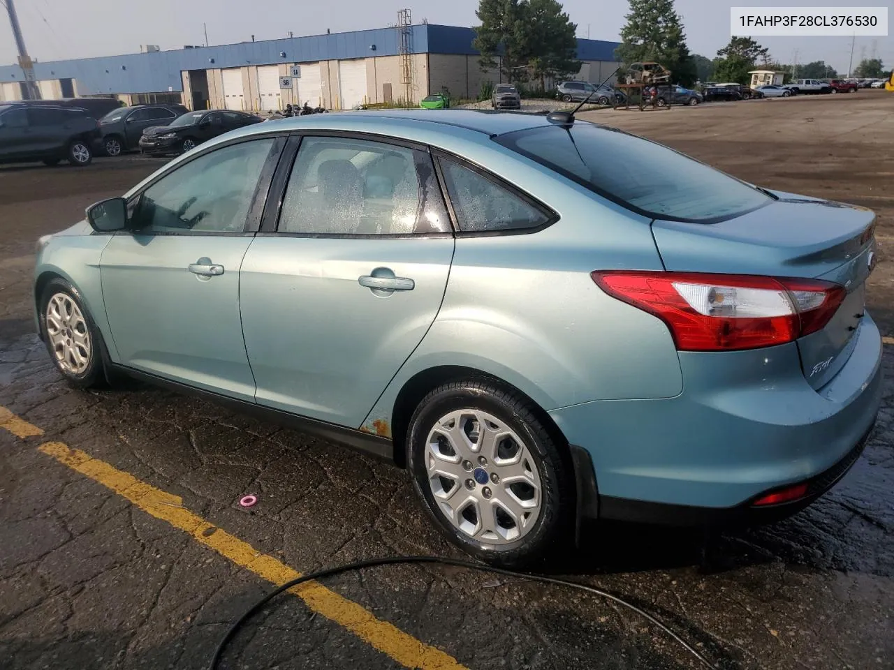 2012 Ford Focus Se VIN: 1FAHP3F28CL376530 Lot: 66479774