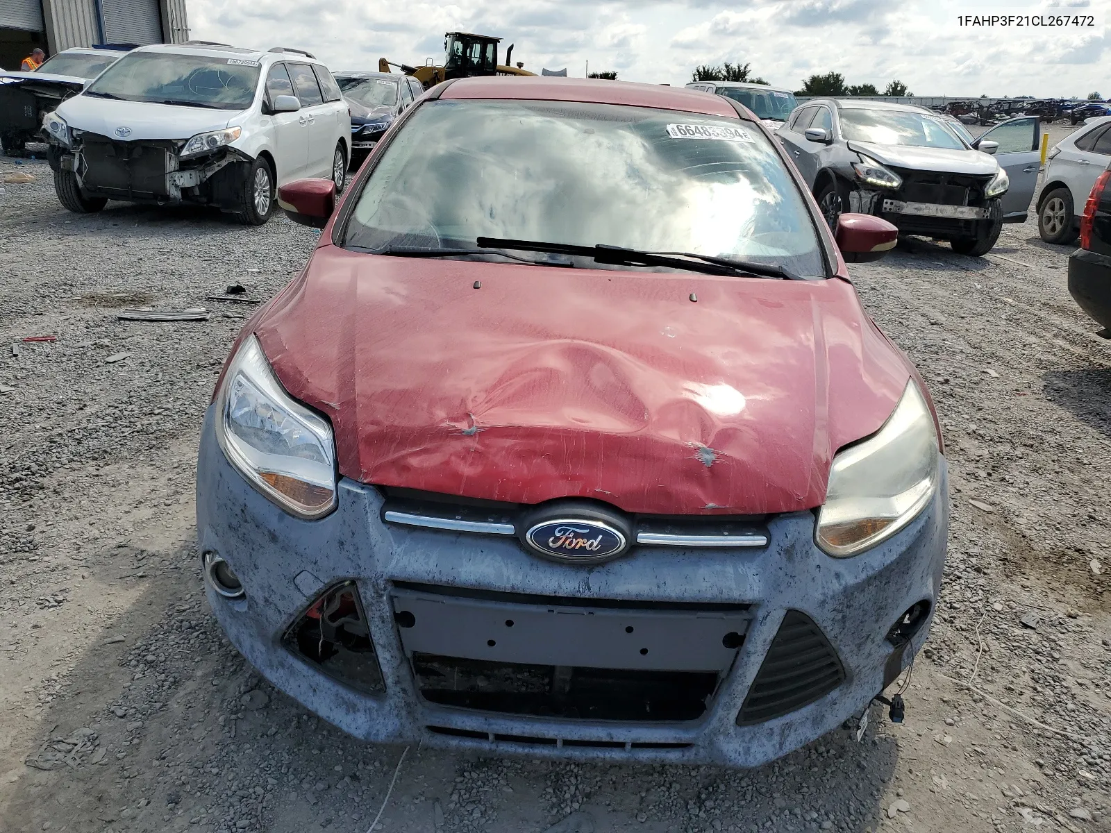 1FAHP3F21CL267472 2012 Ford Focus Se