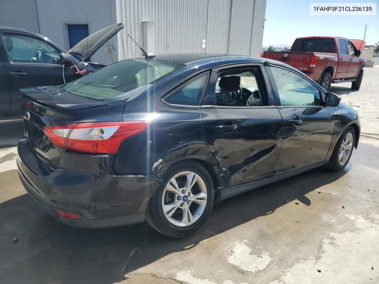 2012 Ford Focus Se VIN: 1FAHP3F21CL236139 Lot: 66586944