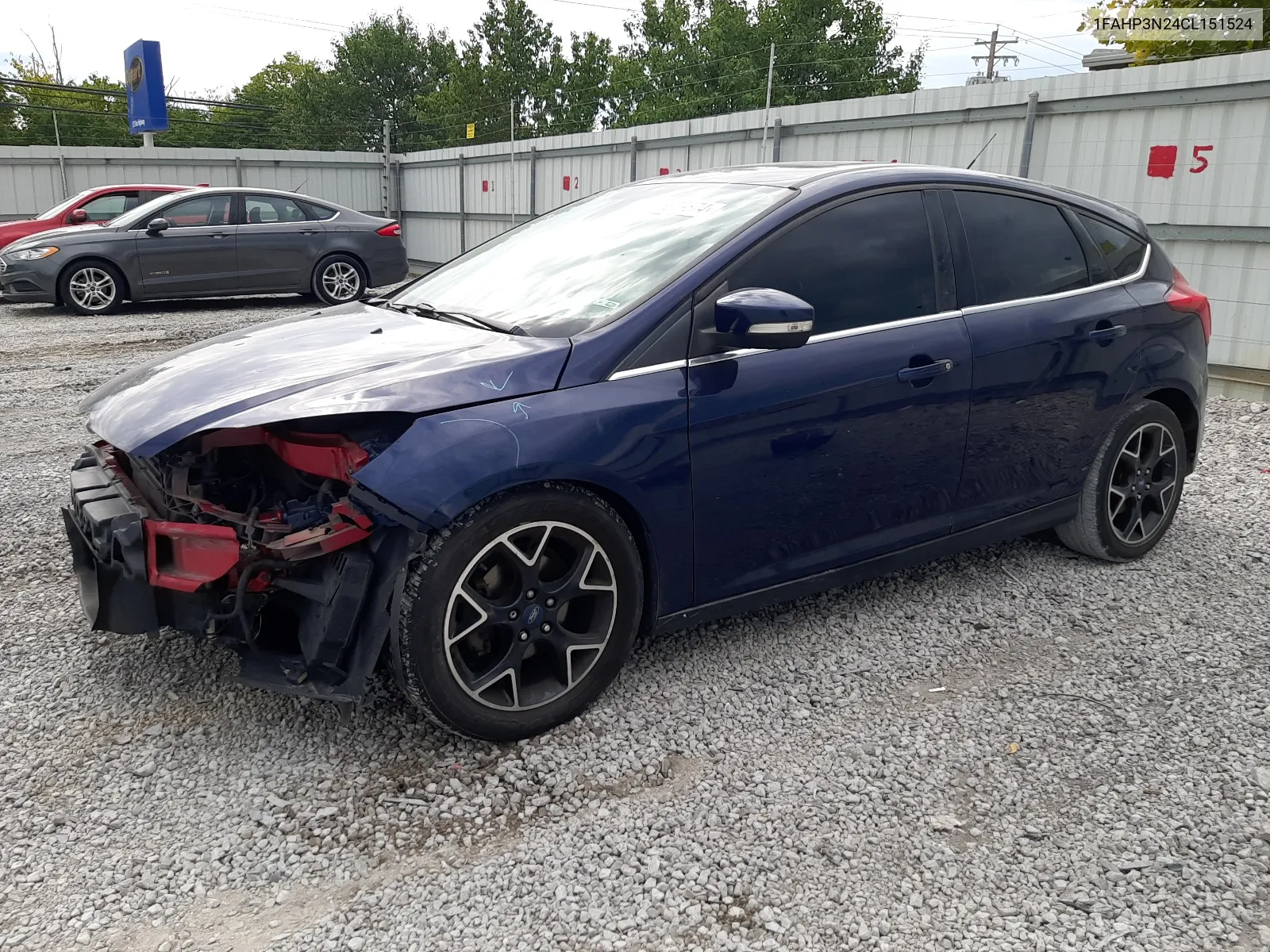 1FAHP3N24CL151524 2012 Ford Focus Titanium