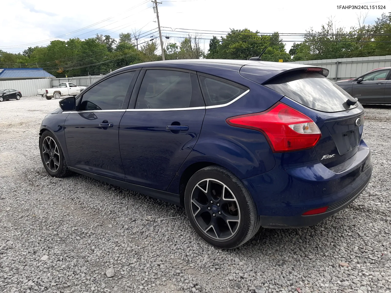 2012 Ford Focus Titanium VIN: 1FAHP3N24CL151524 Lot: 66879674