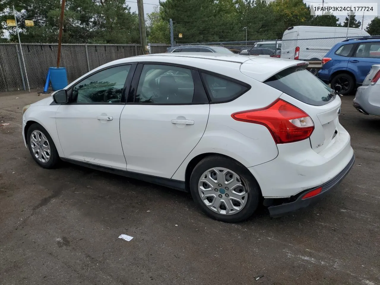 2012 Ford Focus Se VIN: 1FAHP3K24CL177724 Lot: 66929094