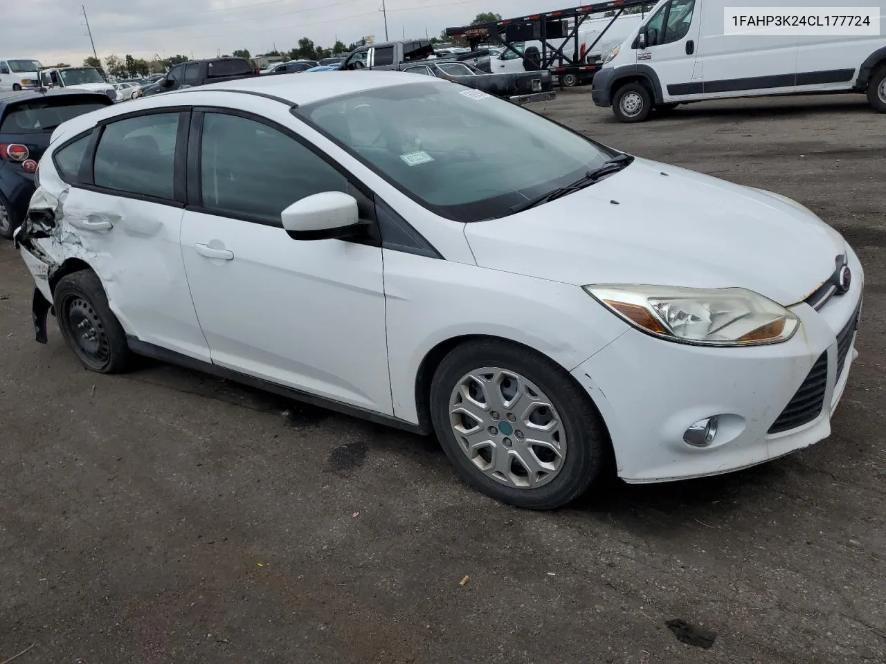 2012 Ford Focus Se VIN: 1FAHP3K24CL177724 Lot: 66929094