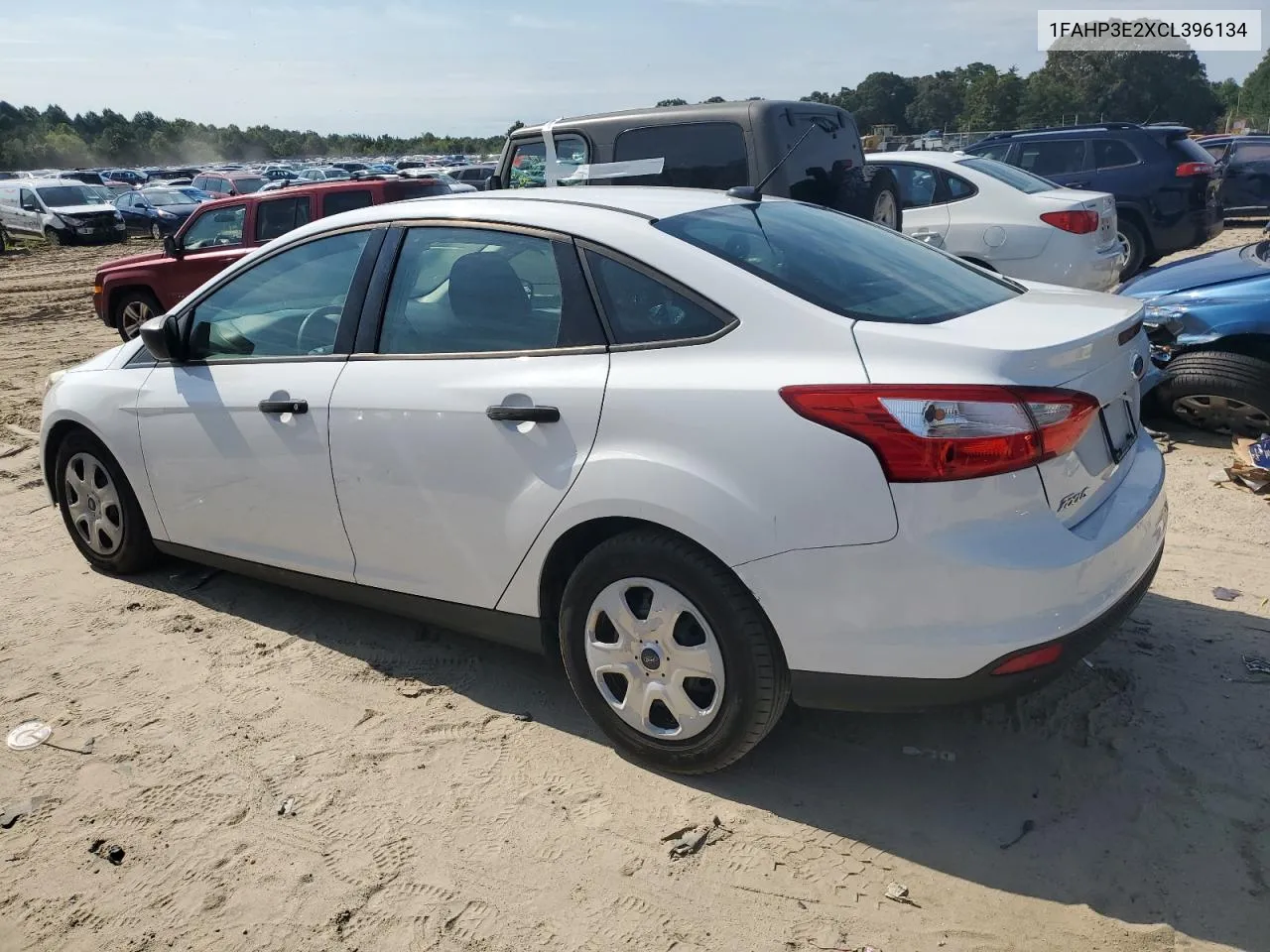 2012 Ford Focus S VIN: 1FAHP3E2XCL396134 Lot: 66945294