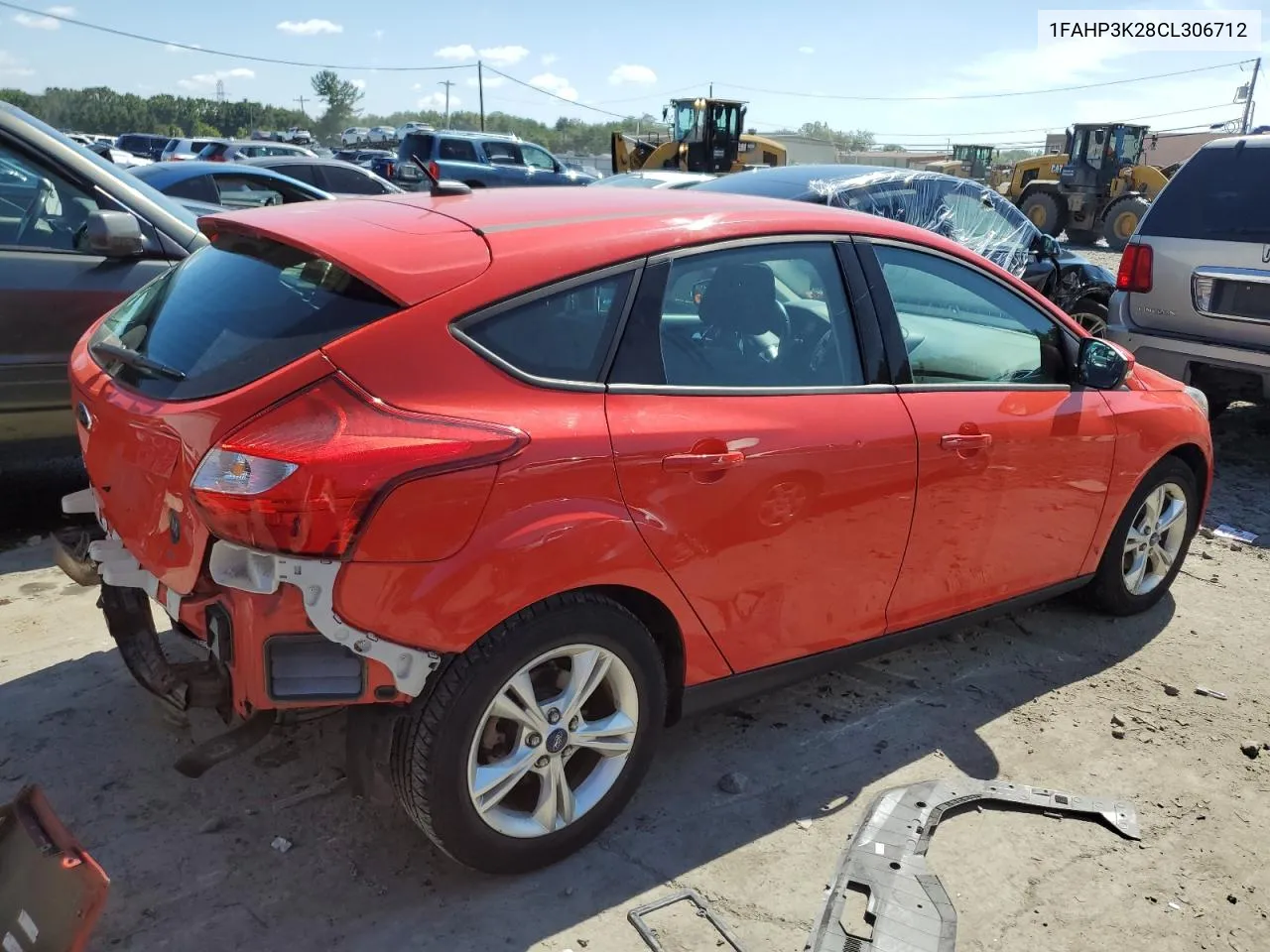 2012 Ford Focus Se VIN: 1FAHP3K28CL306712 Lot: 66963704