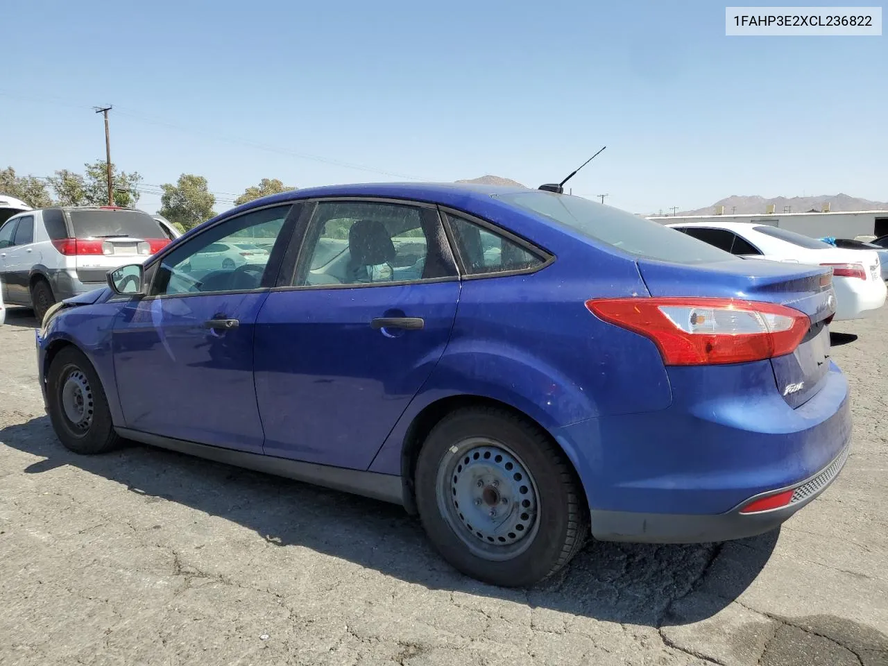 2012 Ford Focus S VIN: 1FAHP3E2XCL236822 Lot: 67158774