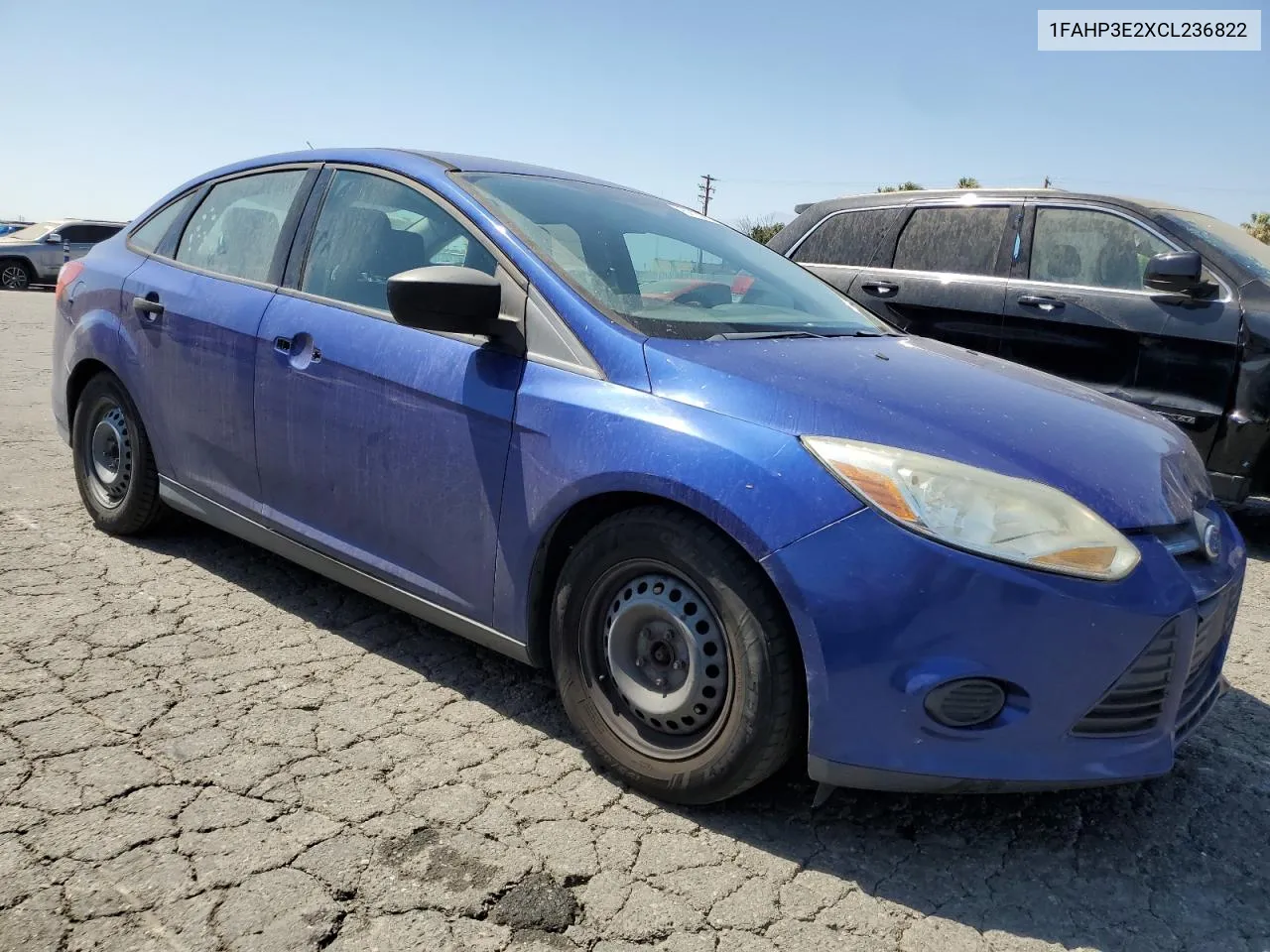 2012 Ford Focus S VIN: 1FAHP3E2XCL236822 Lot: 67158774