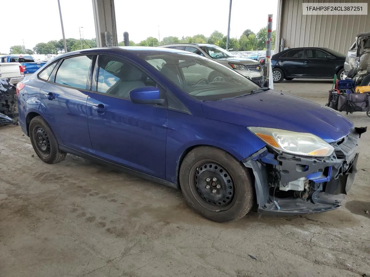 2012 Ford Focus Se VIN: 1FAHP3F24CL387251 Lot: 67305124