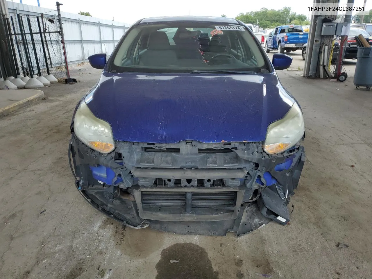 1FAHP3F24CL387251 2012 Ford Focus Se