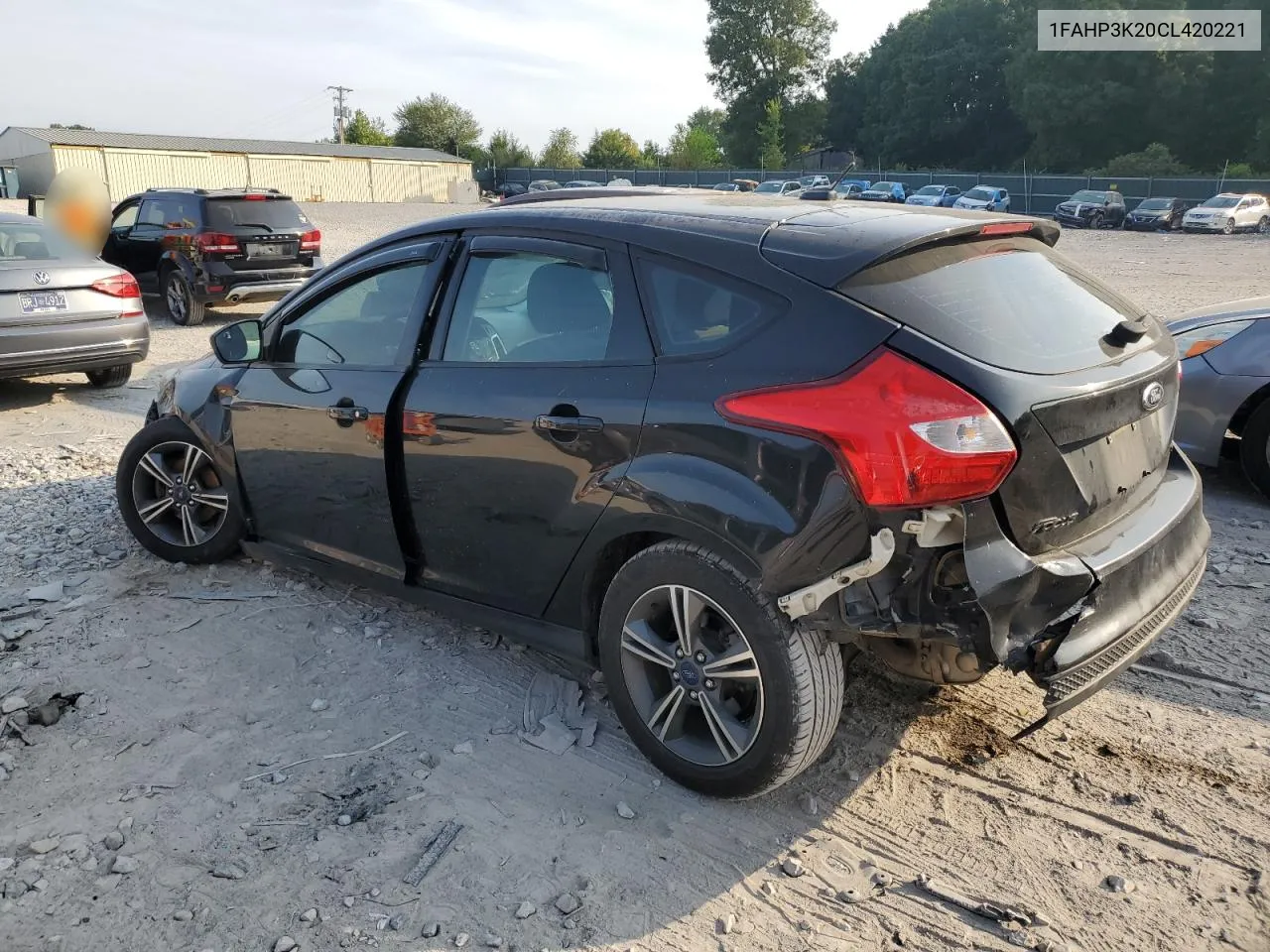 2012 Ford Focus Se VIN: 1FAHP3K20CL420221 Lot: 67338644