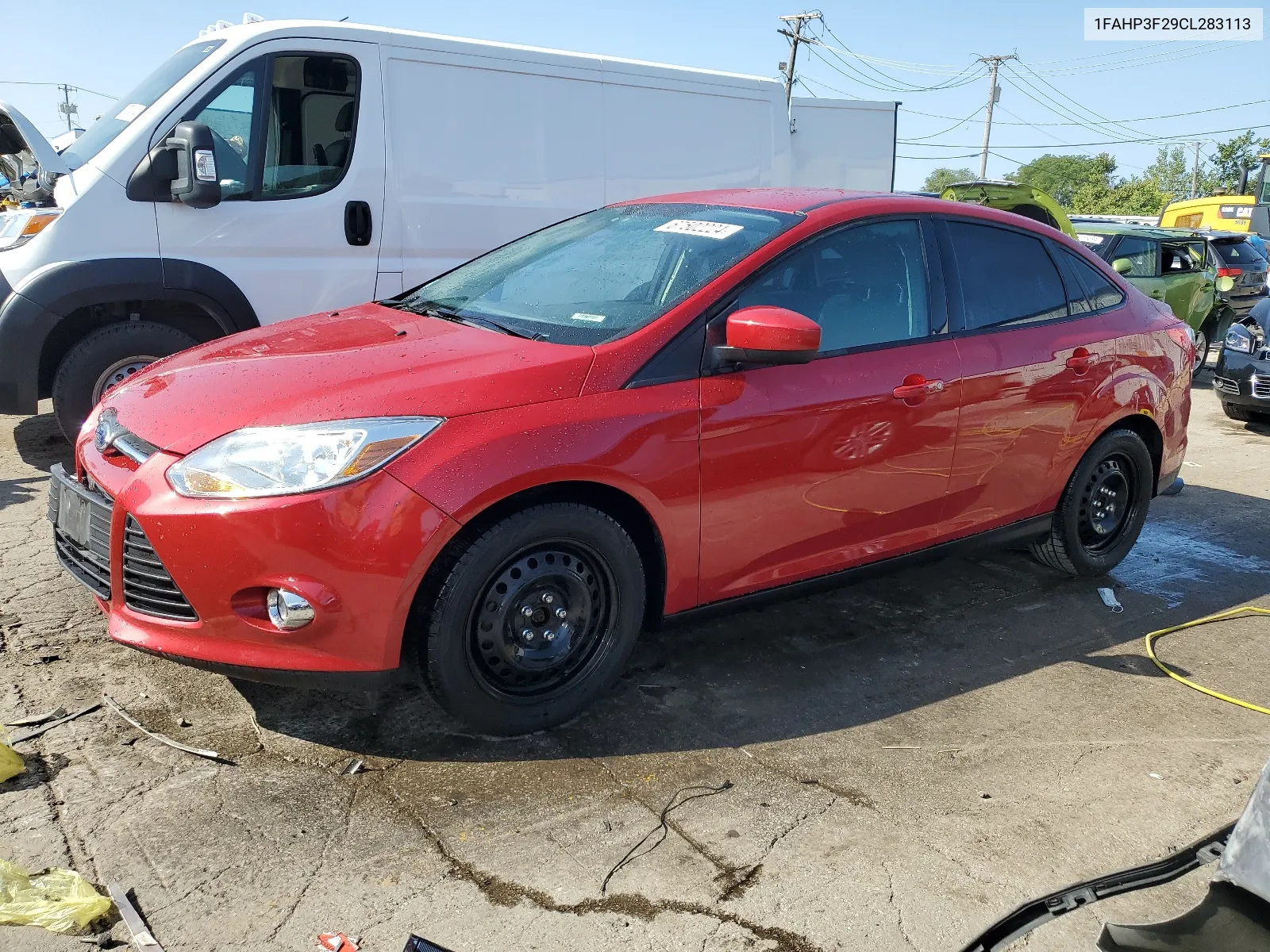 2012 Ford Focus Se VIN: 1FAHP3F29CL283113 Lot: 67502224