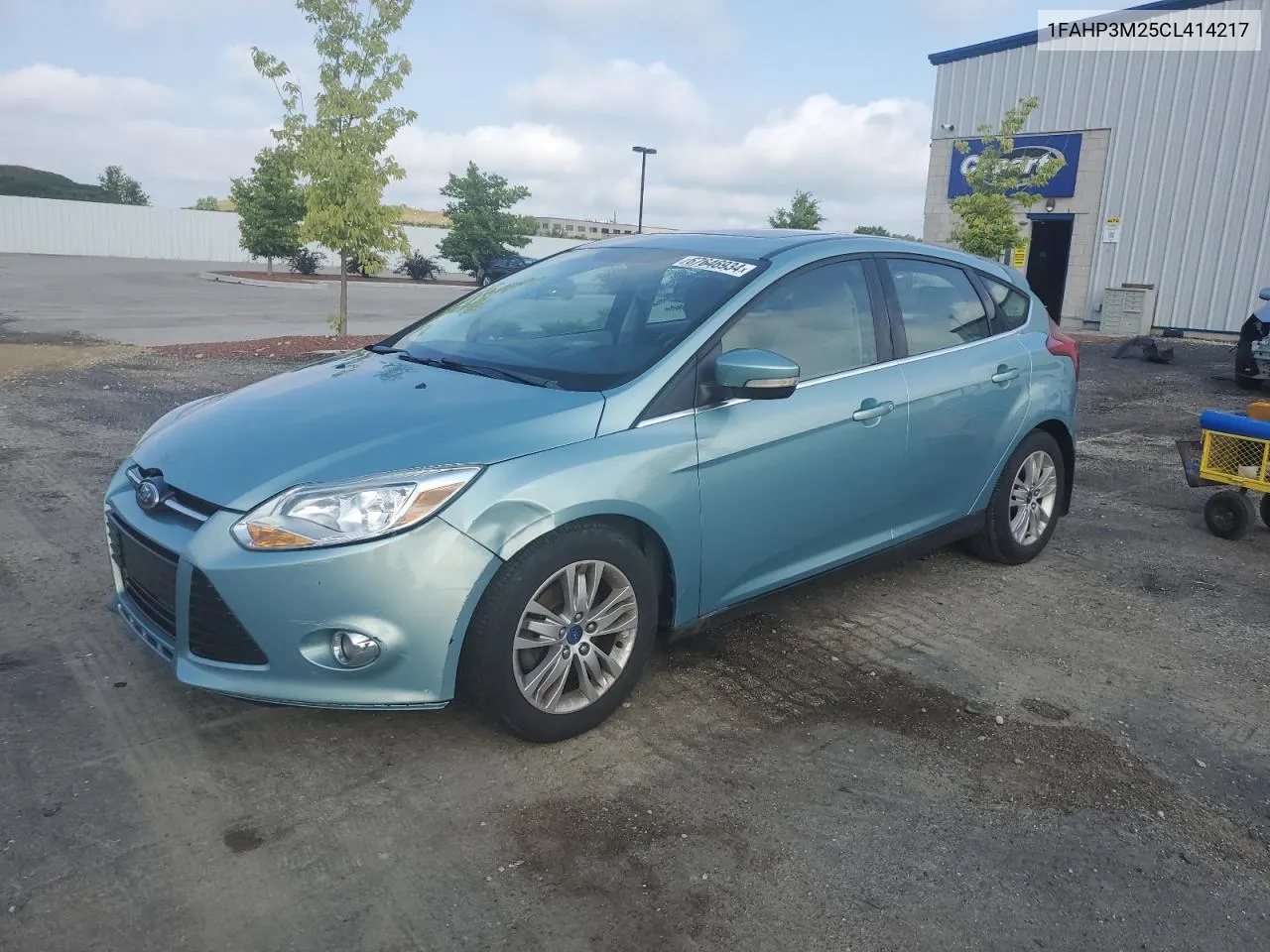 1FAHP3M25CL414217 2012 Ford Focus Sel