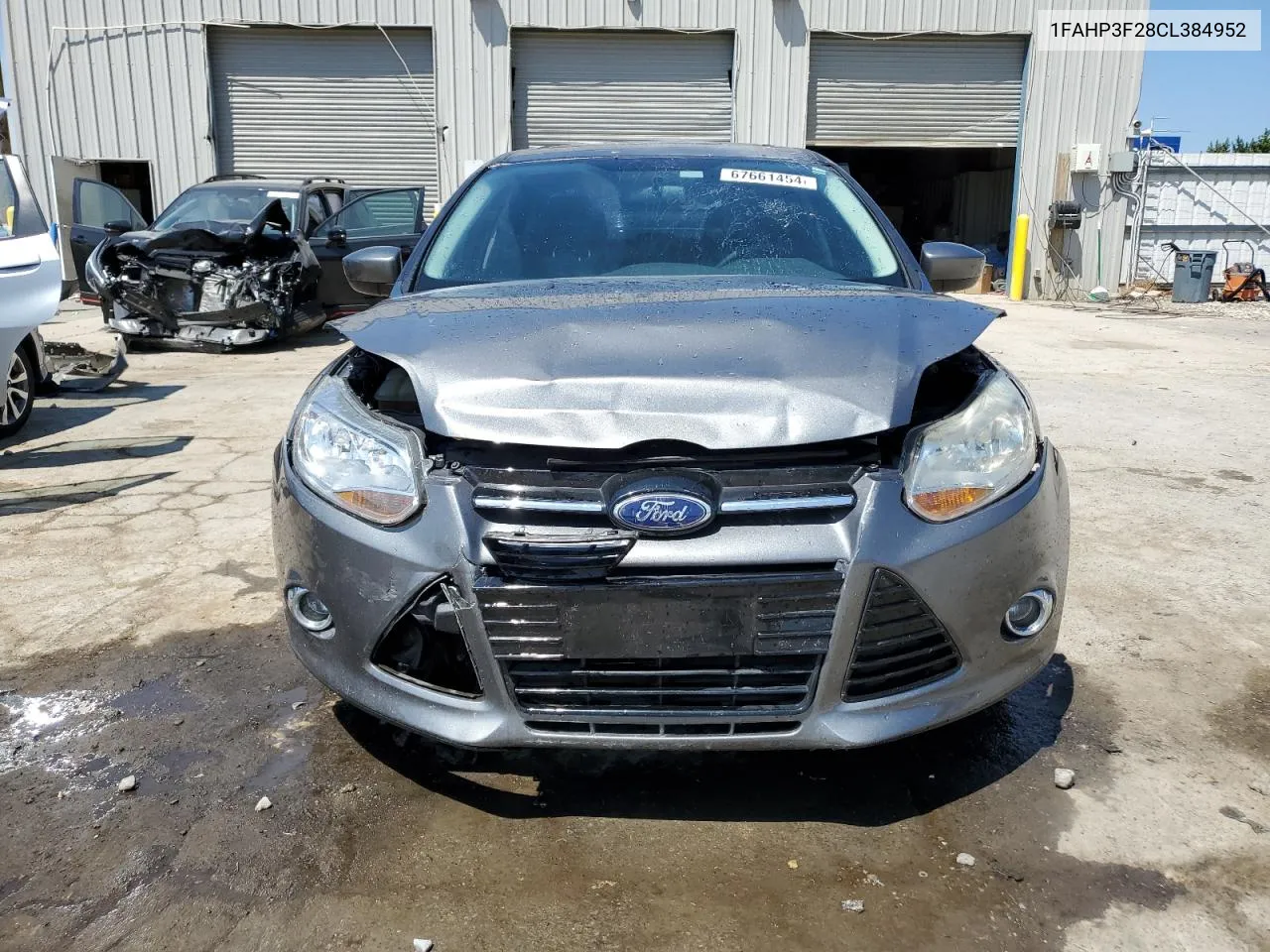 2012 Ford Focus Se VIN: 1FAHP3F28CL384952 Lot: 67661454